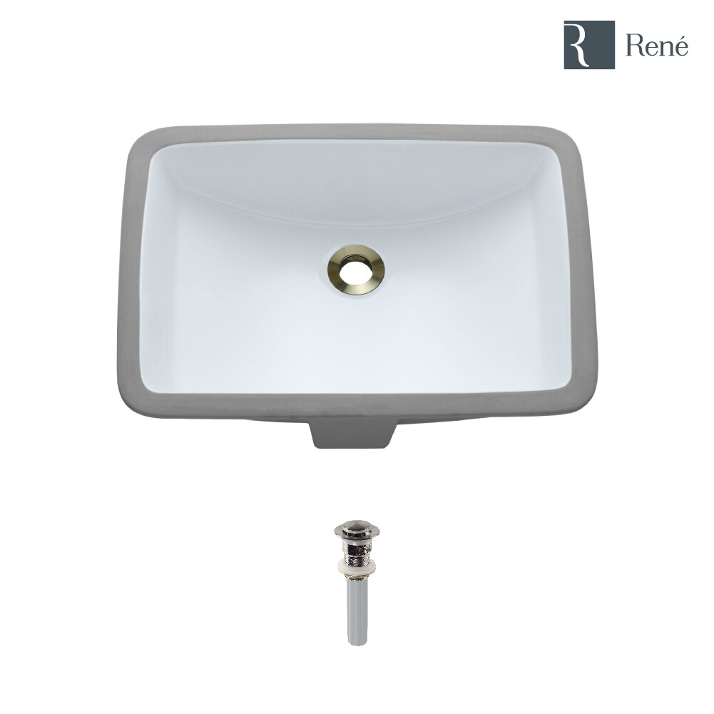 Rene R2-1002-W-PUD-BN Bath-Sink - View #2