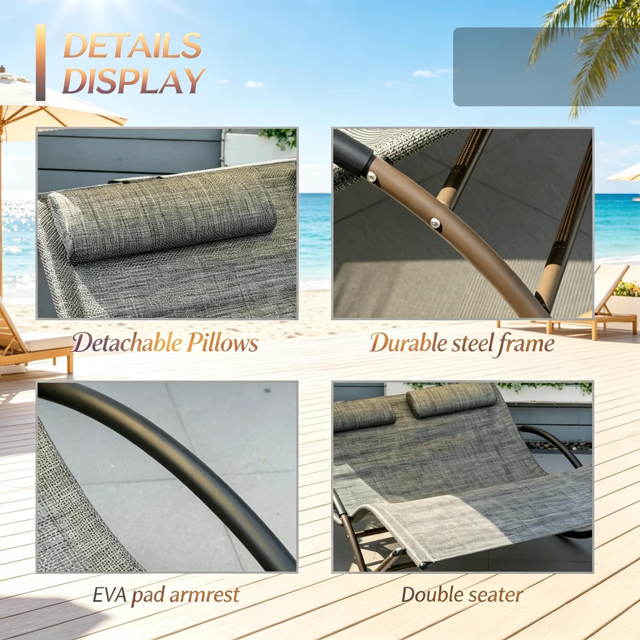 Tinyhomie LW-X-KARL3968 Patio-Sofas-Daybeds - View #2