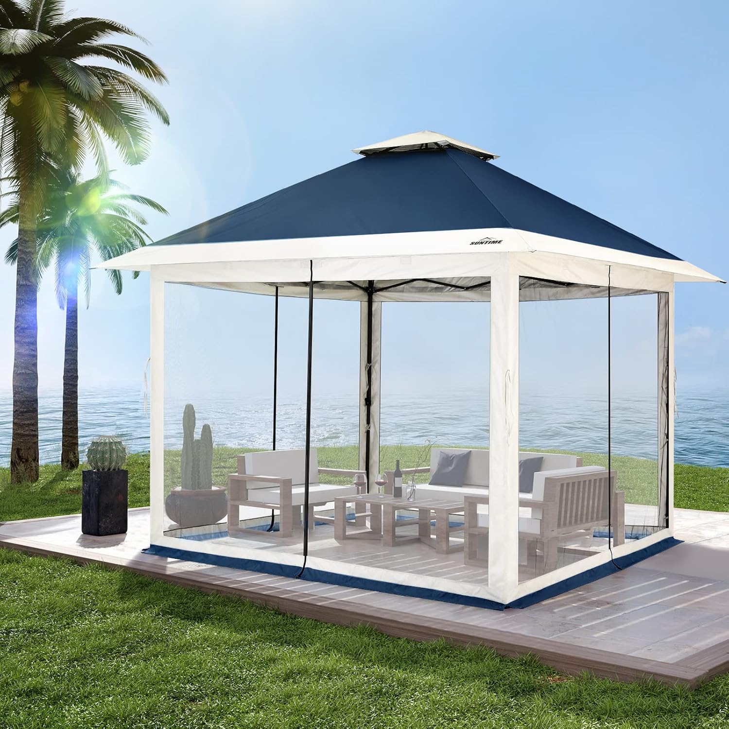 CESICIA GA-ZT-23 Wood-Resin-Gazebos - View #4