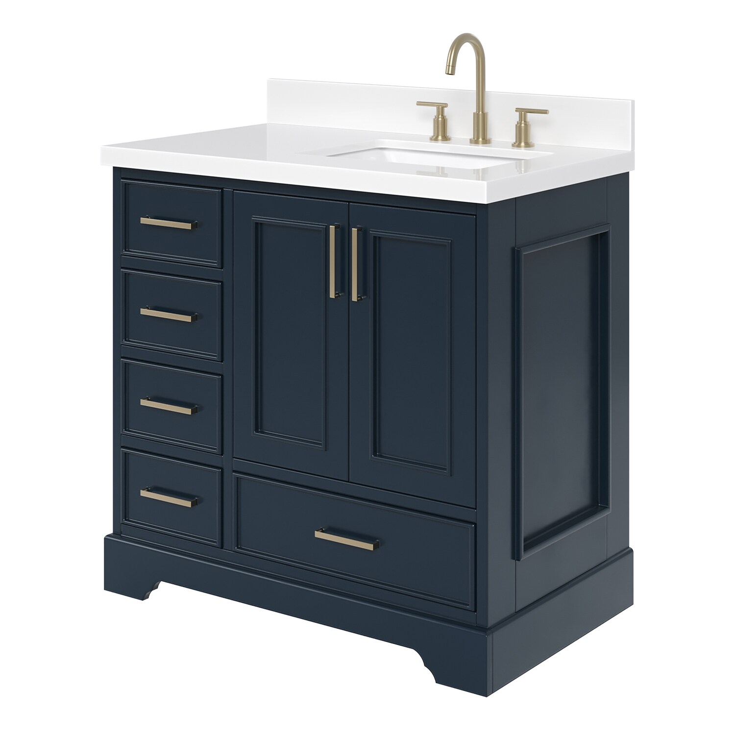 ARIEL M037SRWQRVOMNB Bath-Vanity-Combo - View #3