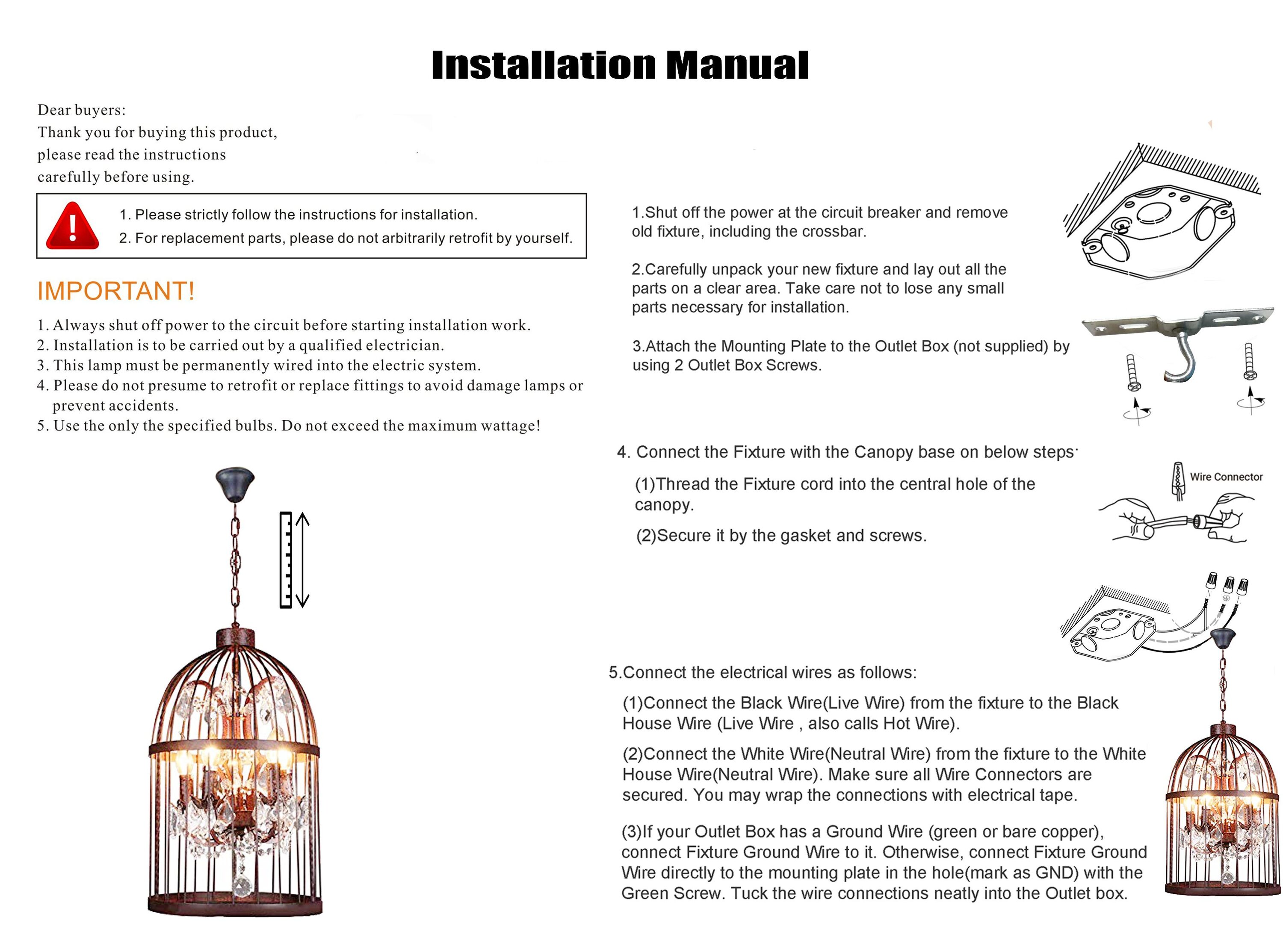 Oukaning HCX-AM-27 Pendant-Lights - View #12