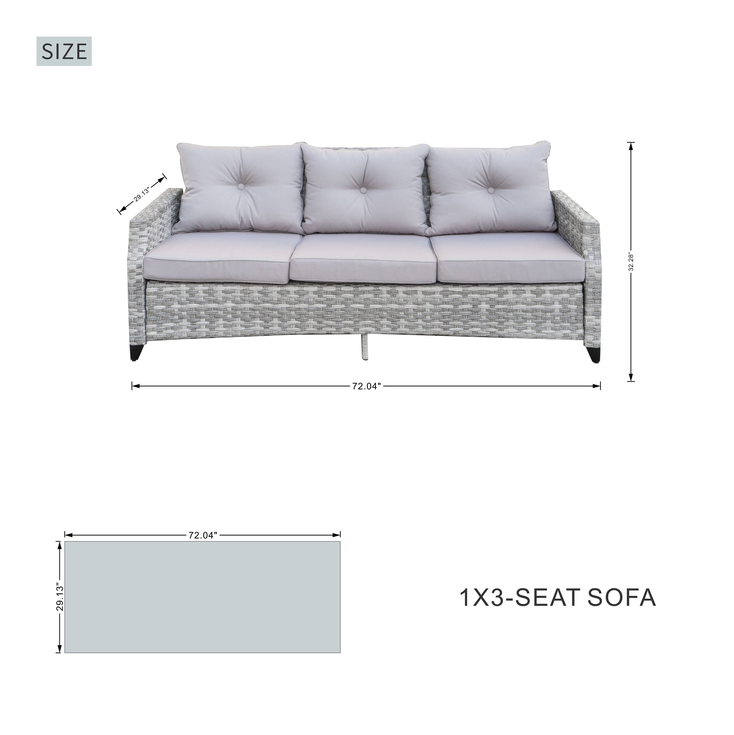 Direct Wicker DWG-1802S&2334SC Patio-Conversation-Sets - View #9