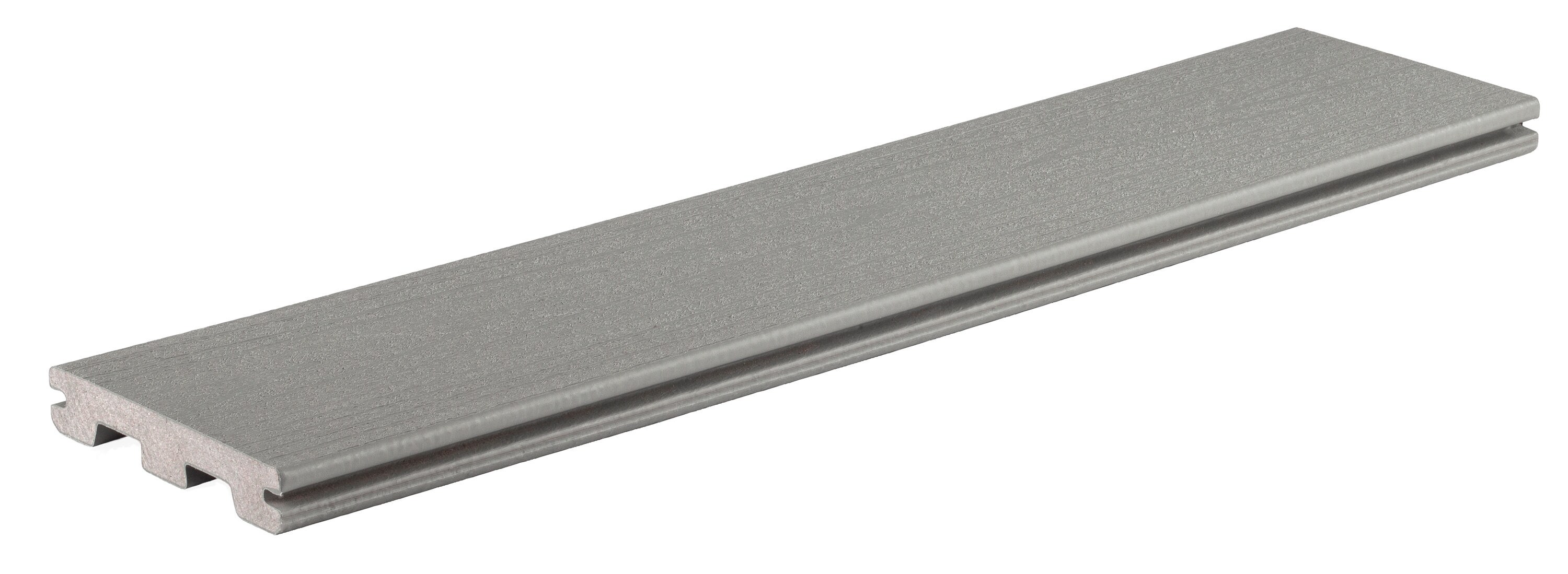 TimberTech SAMP-TC2SA PRO Terrain 24-in Stone Ash Deck Board Sample