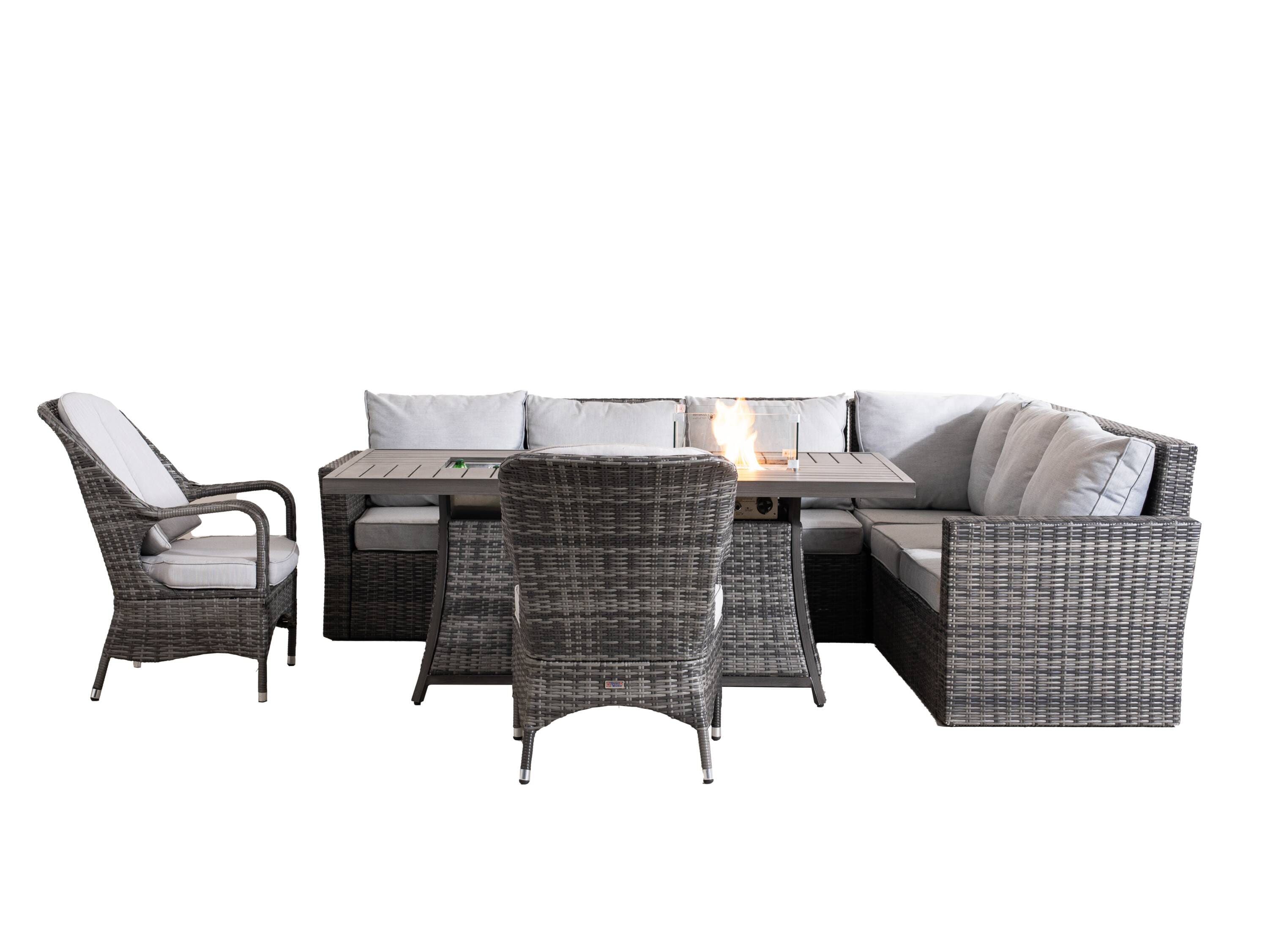 Direct Wicker DWG-140306FI009G Patio-Conversation-Sets - View #5