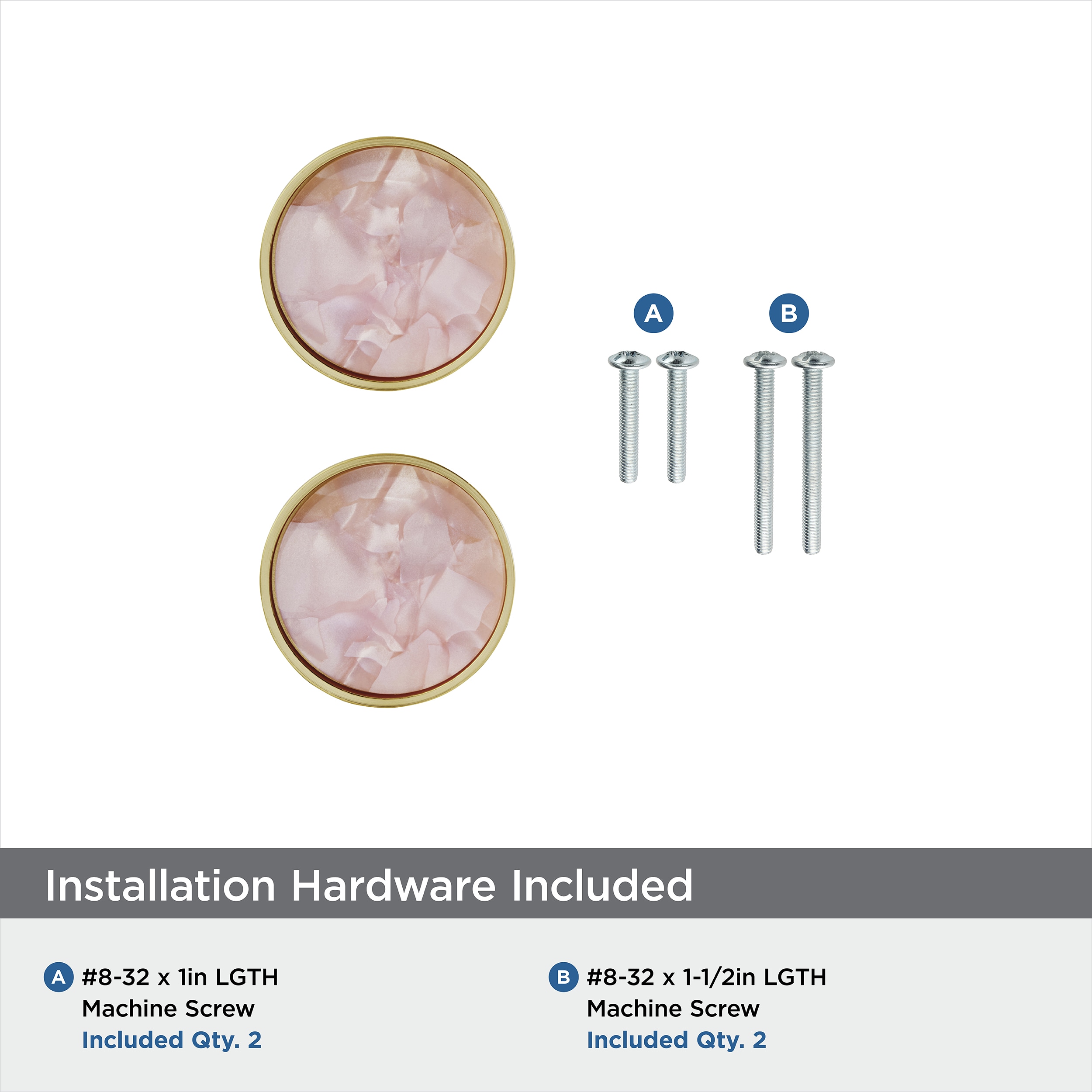 Amerock 2PK36971PNK Cabinet-Knobs - View #5