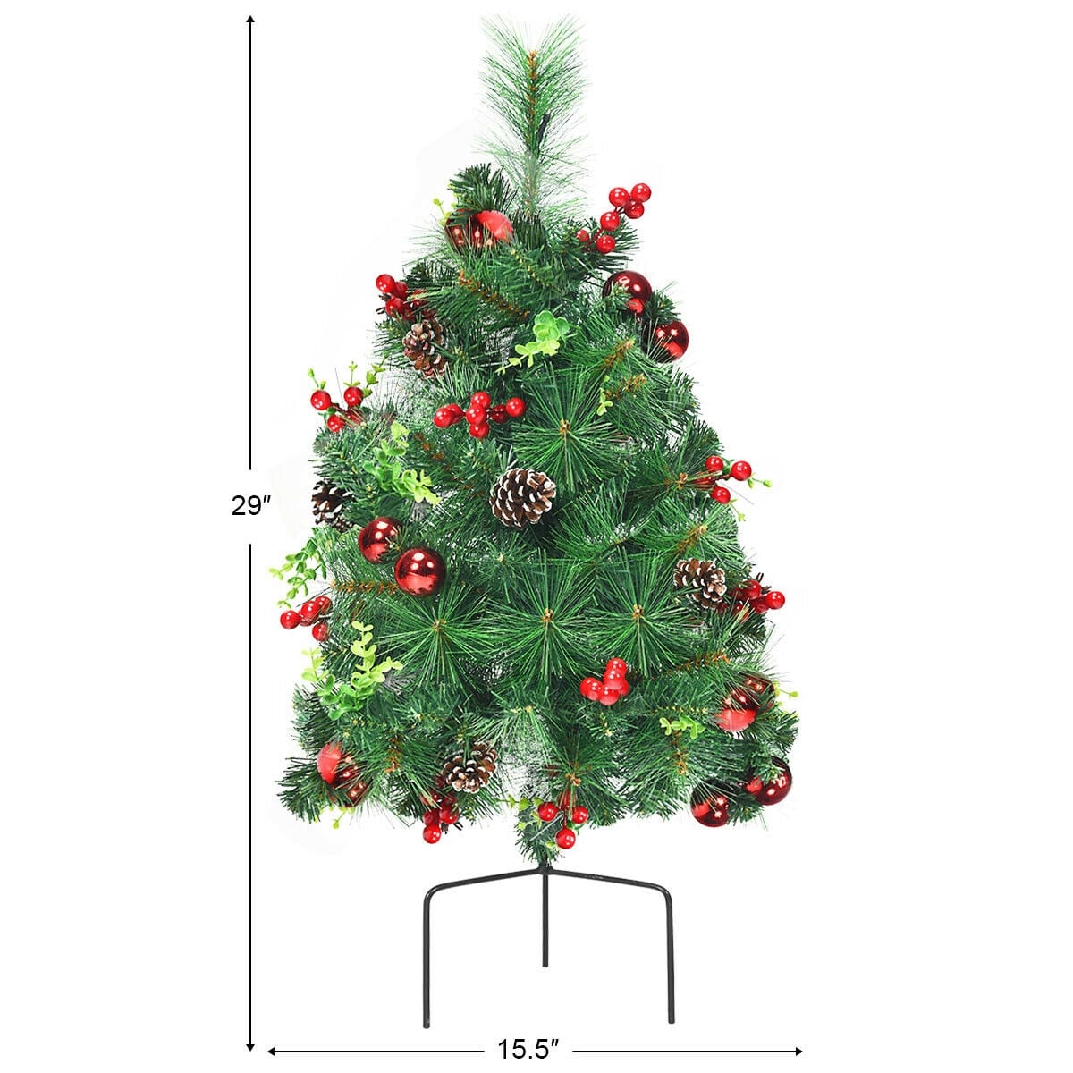 WELLFOR CM-HWY-22792 Artificial-Christmas-Trees - View #3