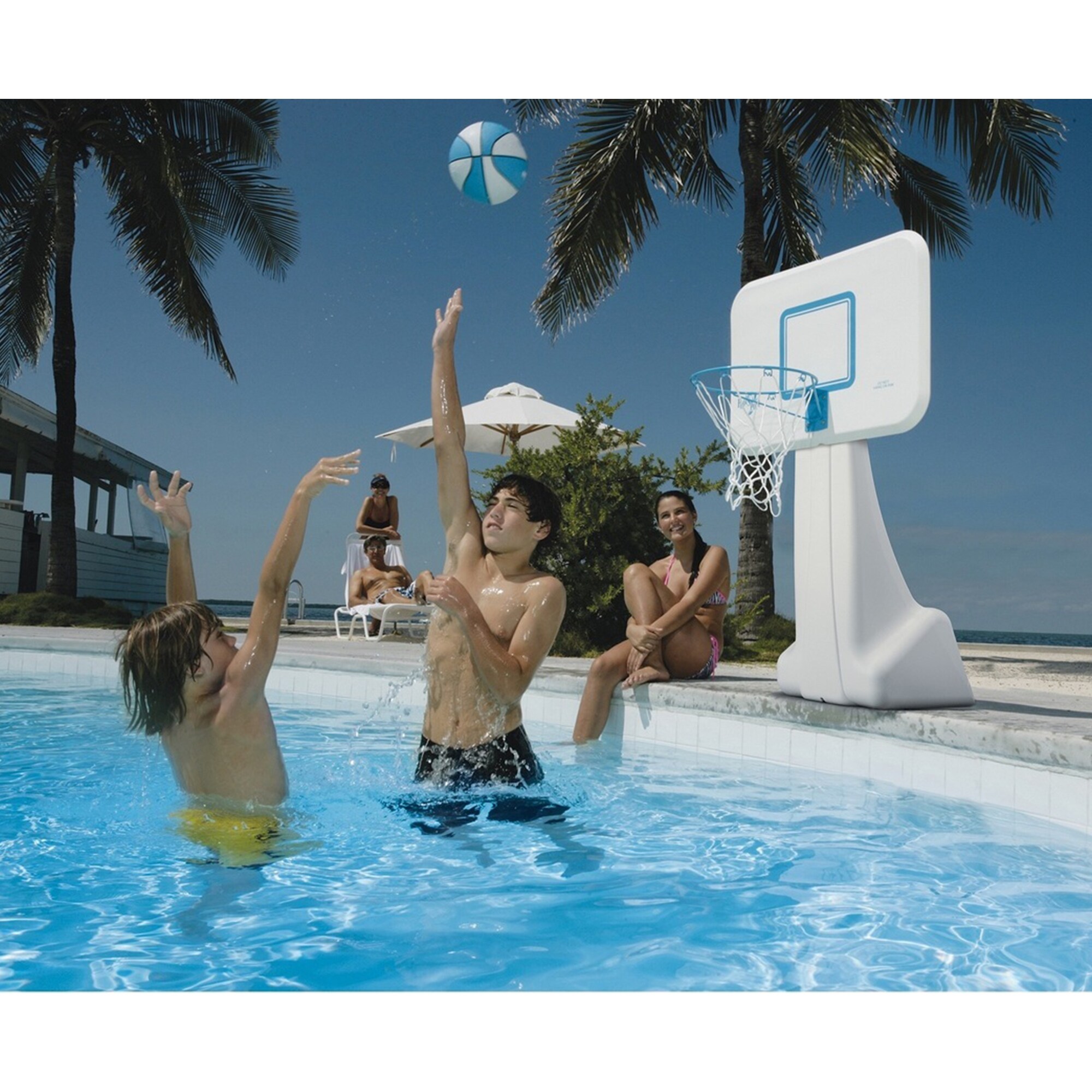 Swimming Pool Basketball And Volleyball Set 2 In 1 Pool | Seychelles