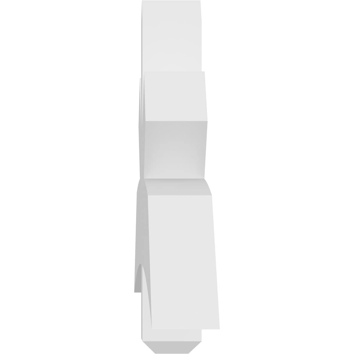 Ekena Millwork GBP084X21X0406ALB00 Exterior-Brackets-Braces - View #3
