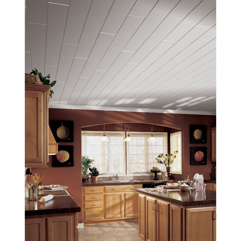 White Mdf Surface Mount Ceiling Plank