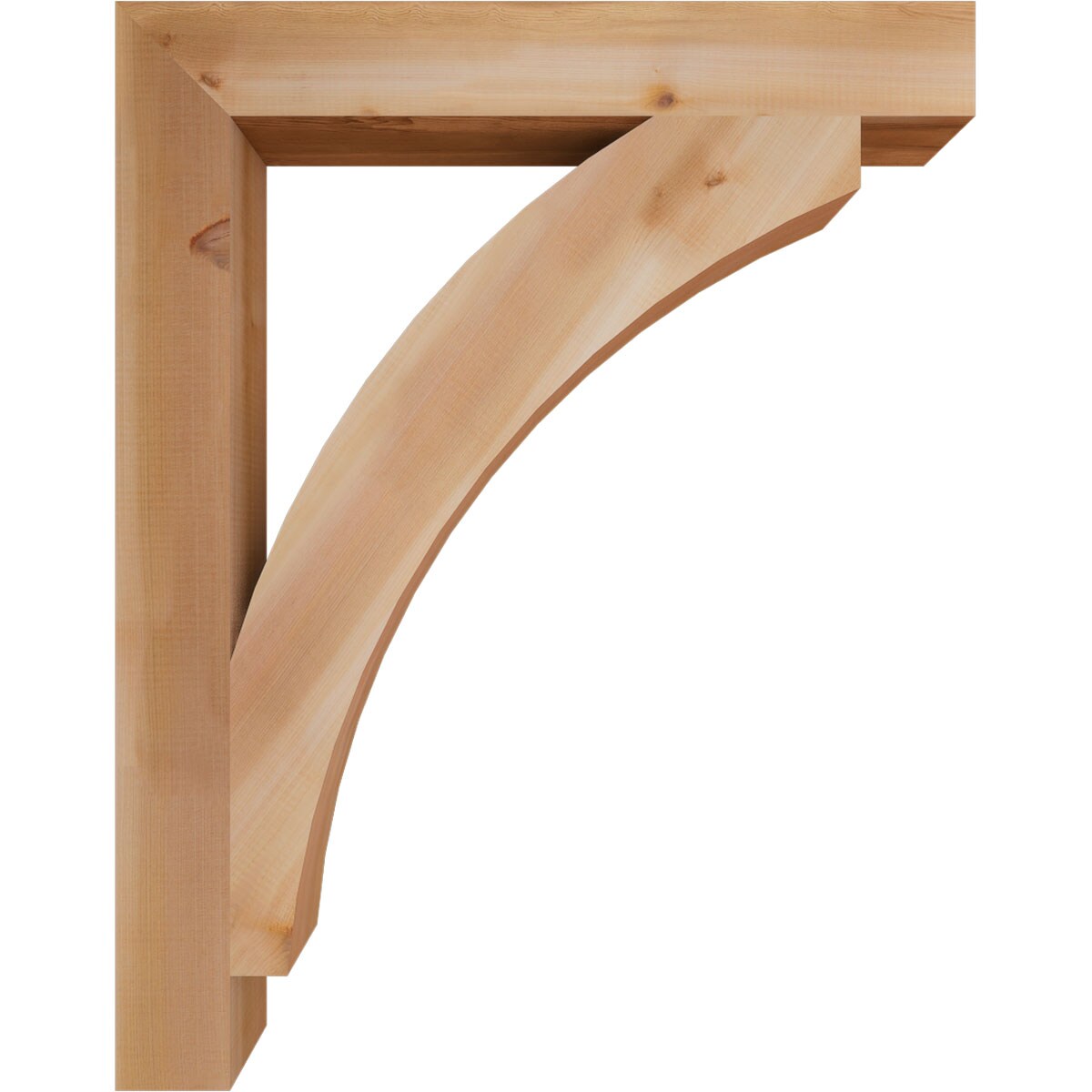Ekena Millwork BKT04X30X38THR05SWR Exterior-Brackets-Braces - View #3