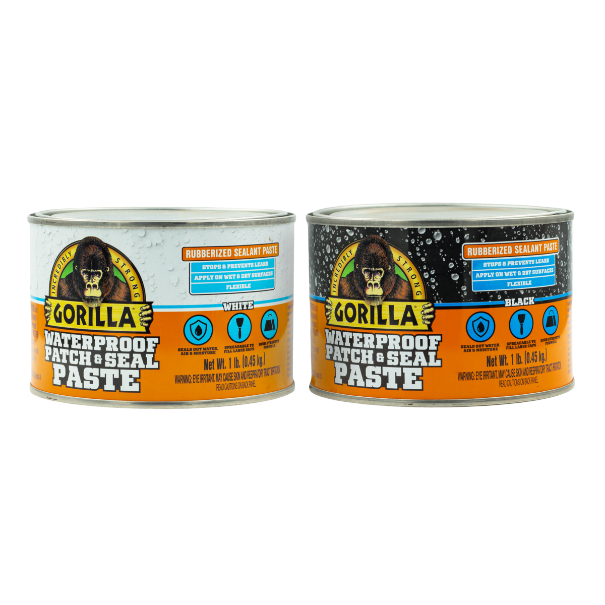 Gorilla 15-fl oz White Paste Waterproof Rubberized Coating in the  Rubberized Coatings department at