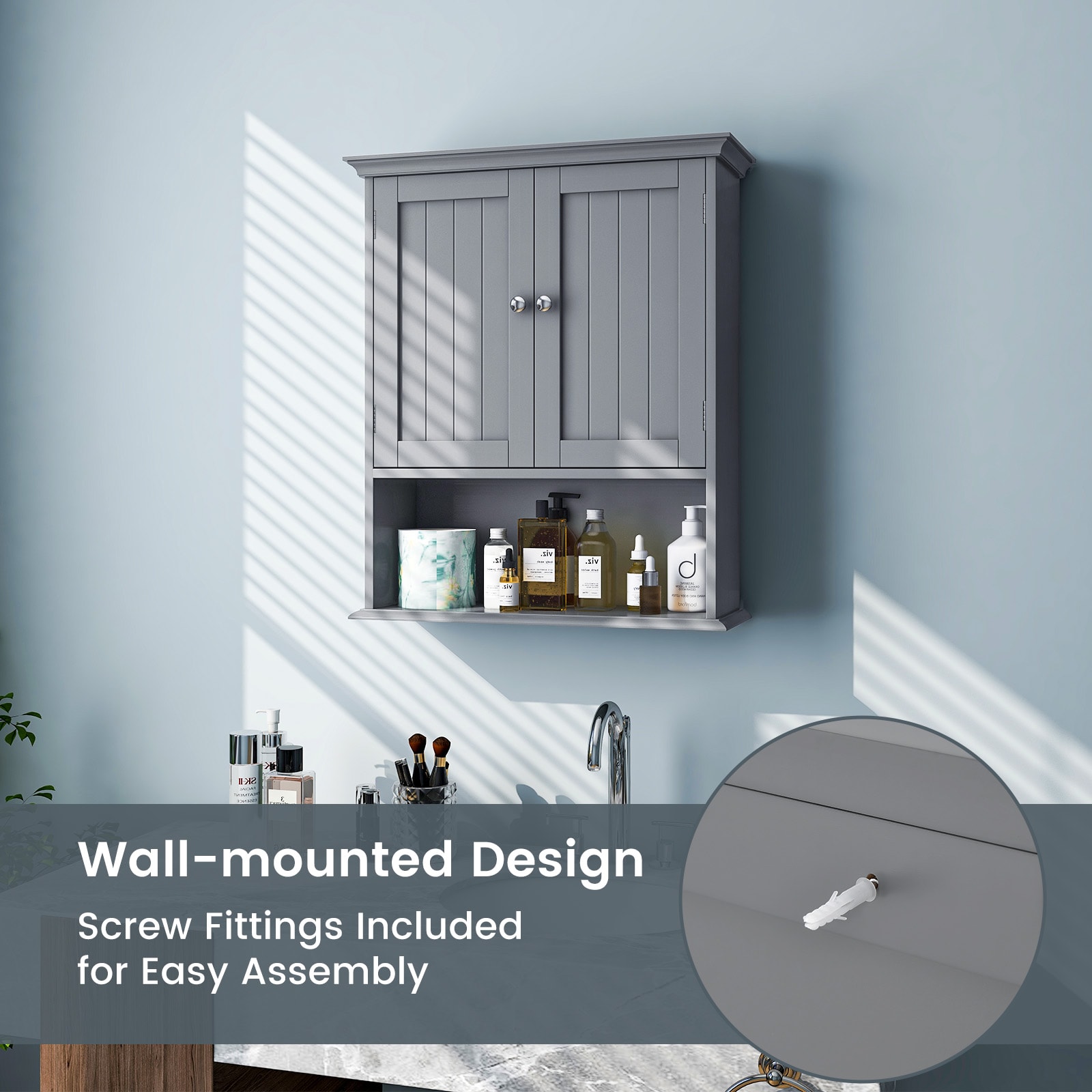Fenbeli QLLSFENH455 Bathroom-Medicine-Cabinets - View #9