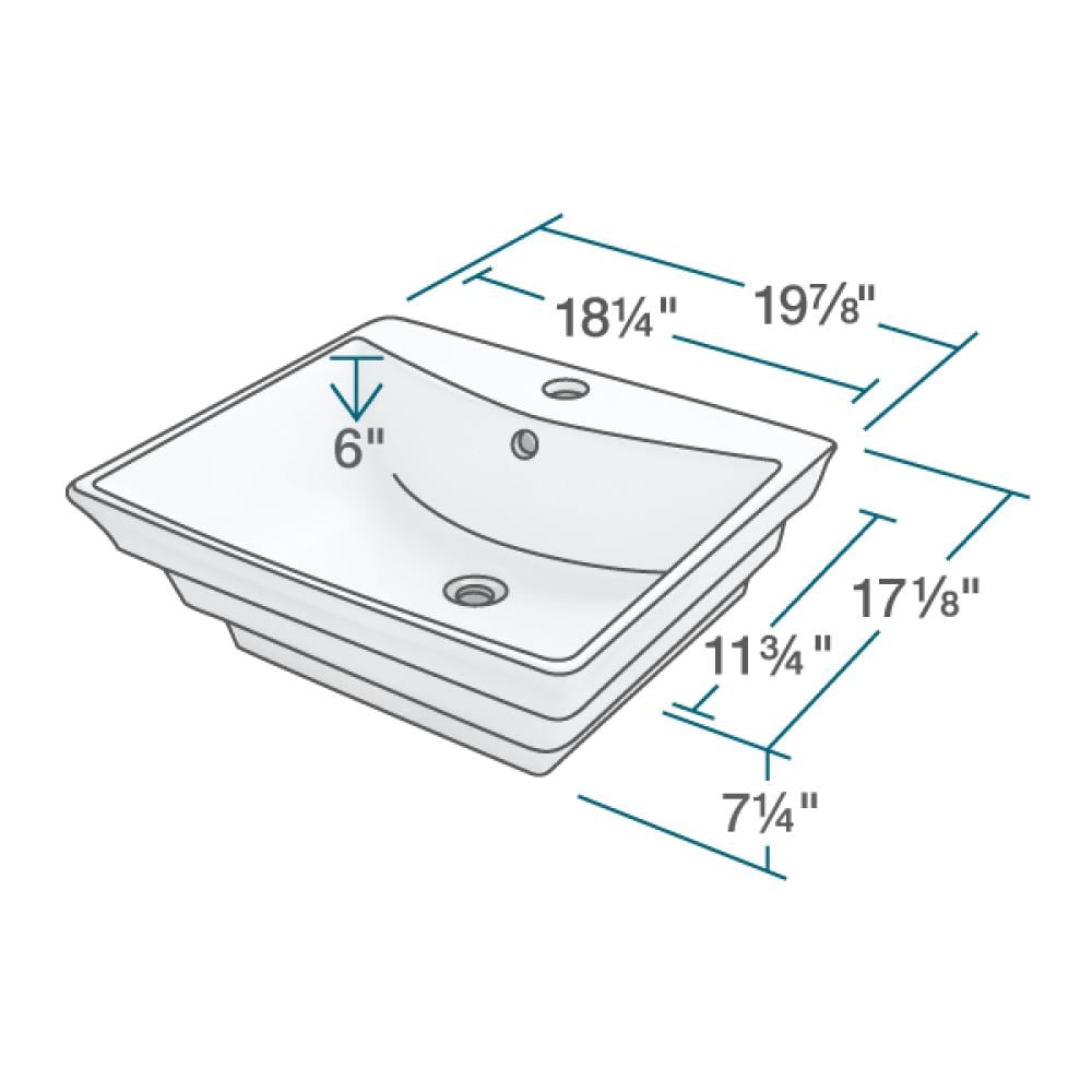 MR Direct V160-W-725-C Bath-Sink - View #3