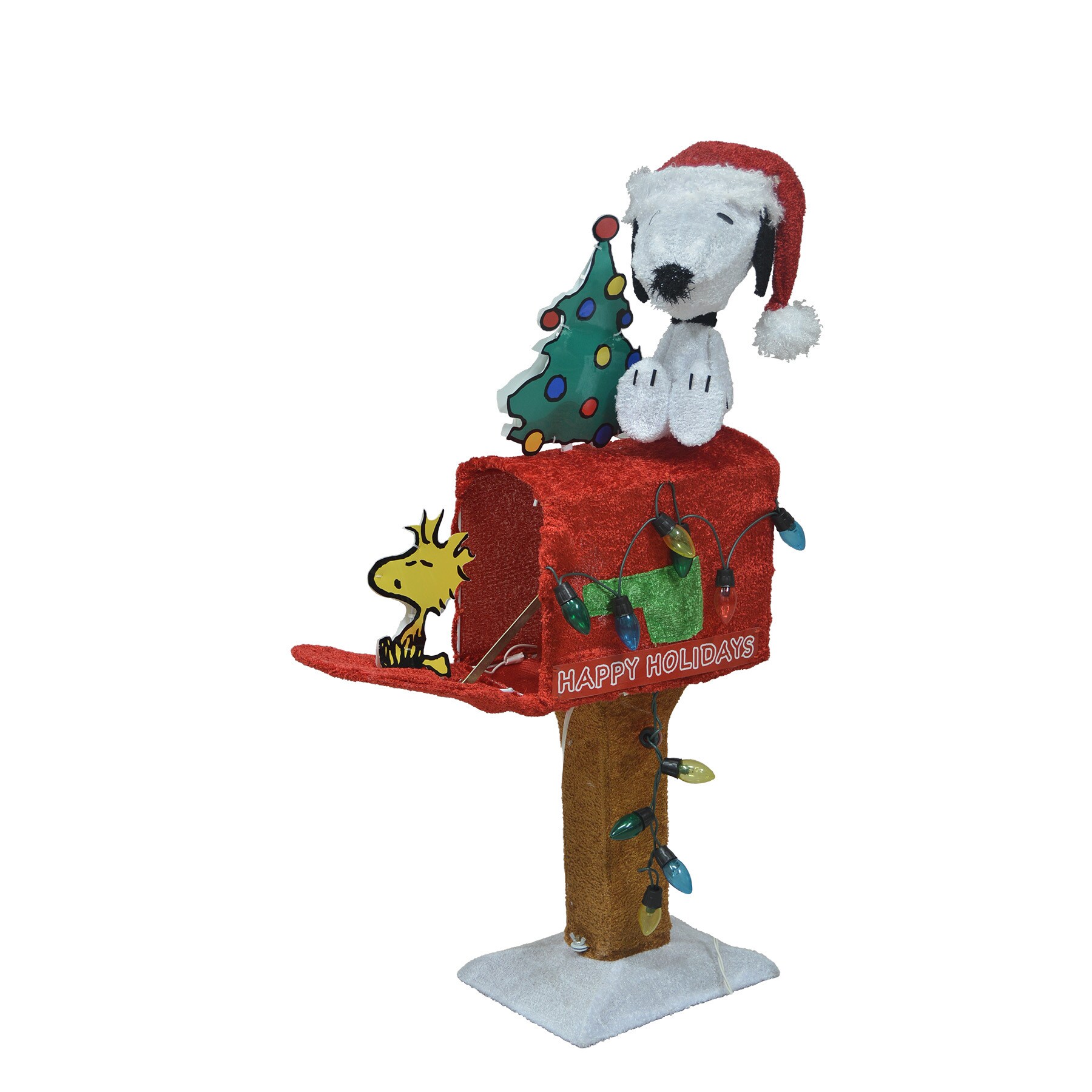 Product Works PW-56318 Snoopy 7.6-Inches Freestanding Dog Free standing decoration with Clear LED Lights