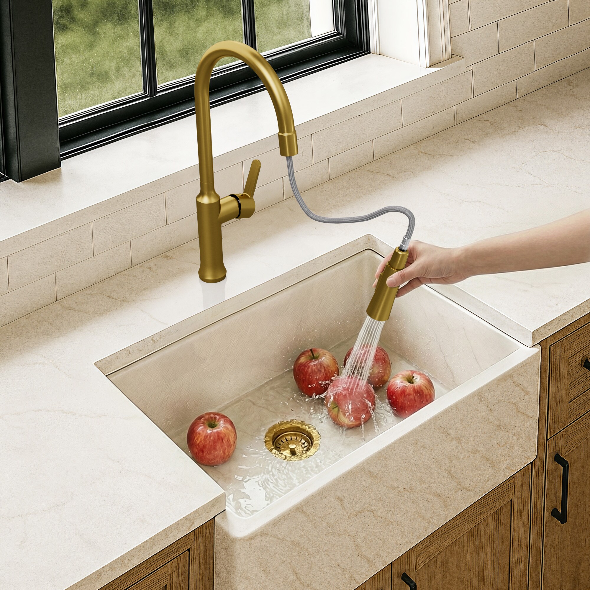 YAWWALK Y11W74-BG Kitchen-Faucets - View #2