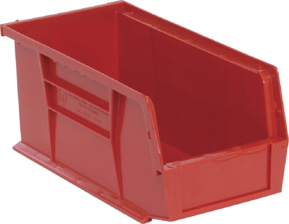 Red Large Plastic Storage Bin, 1 - City Market