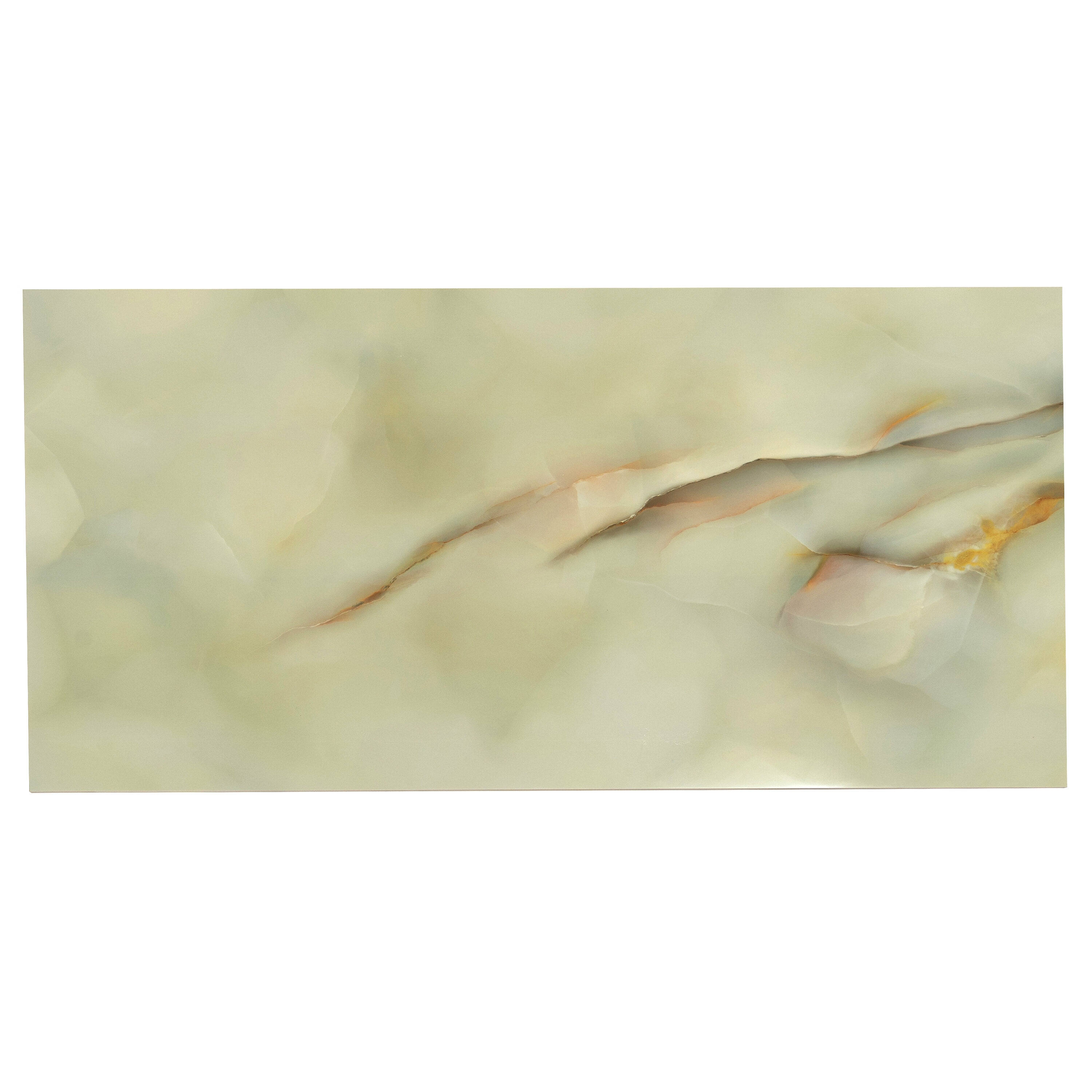 Apollo Tile Splendor Celadon Giada 24-in x 48-in Lappato Porcelain Floor and Wall Tile ( 15.5-sq ft Carton )