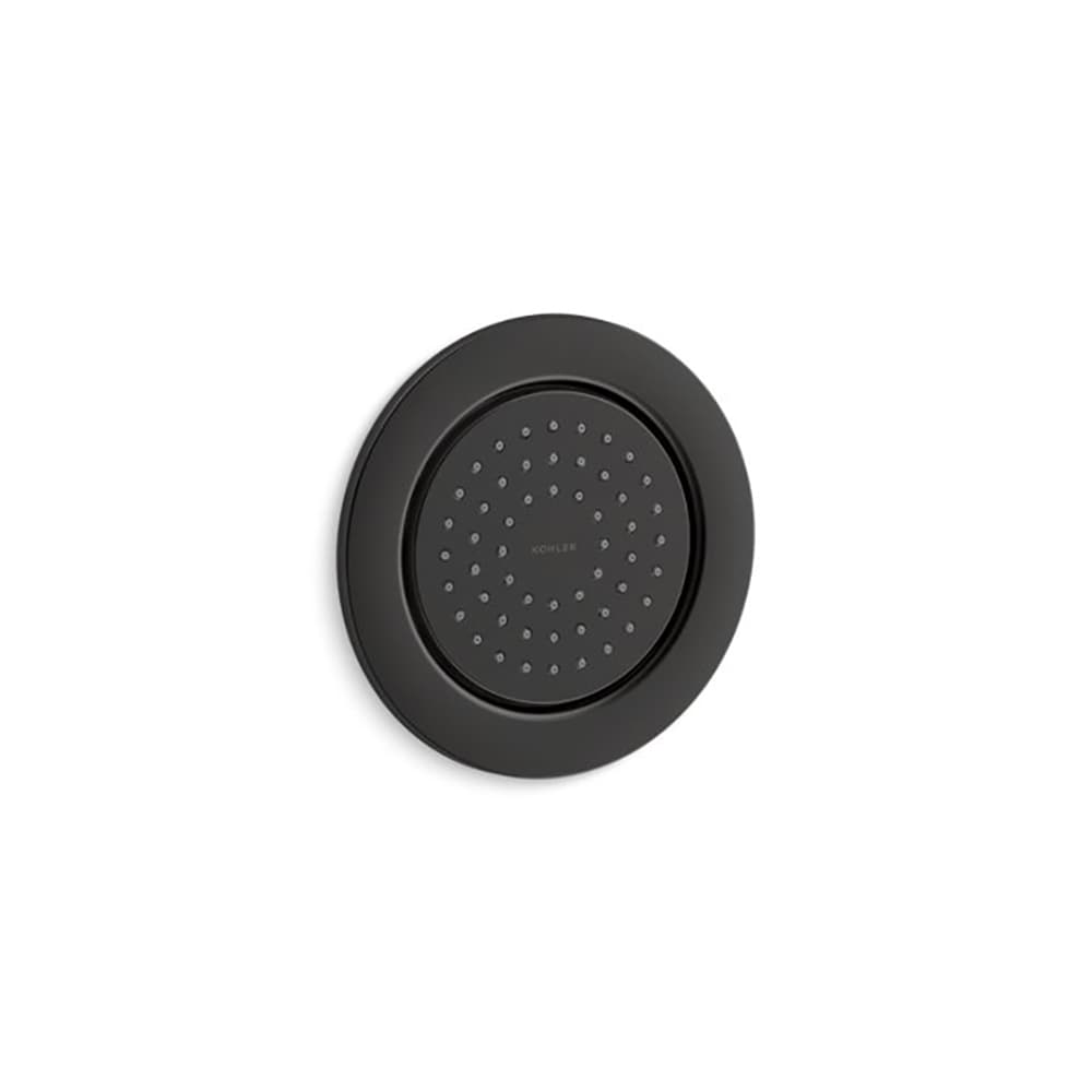 KOHLER K-8014-BL WaterTile Matte Black Shower Jet