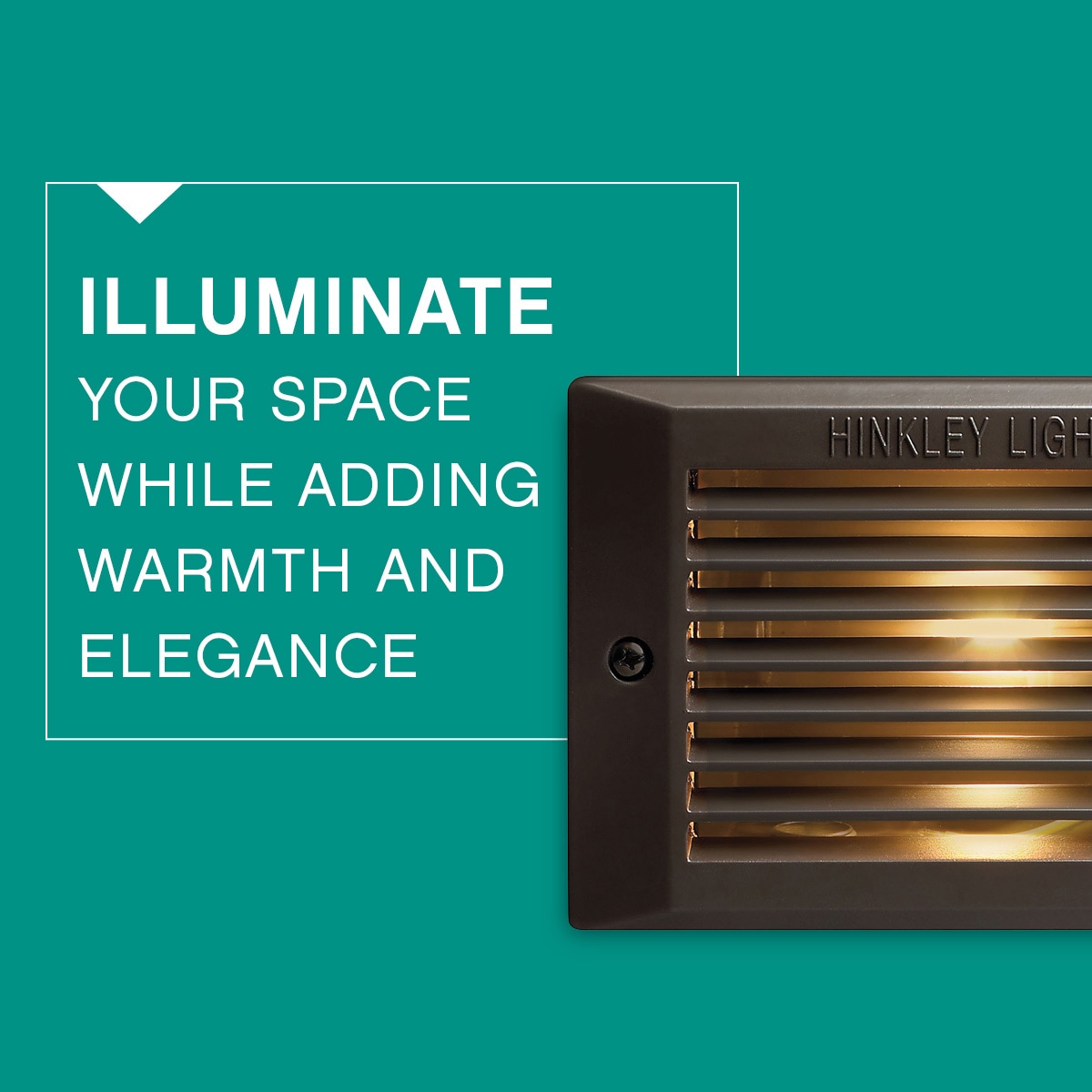 Bronze LED Outdoor Pathway Step Light