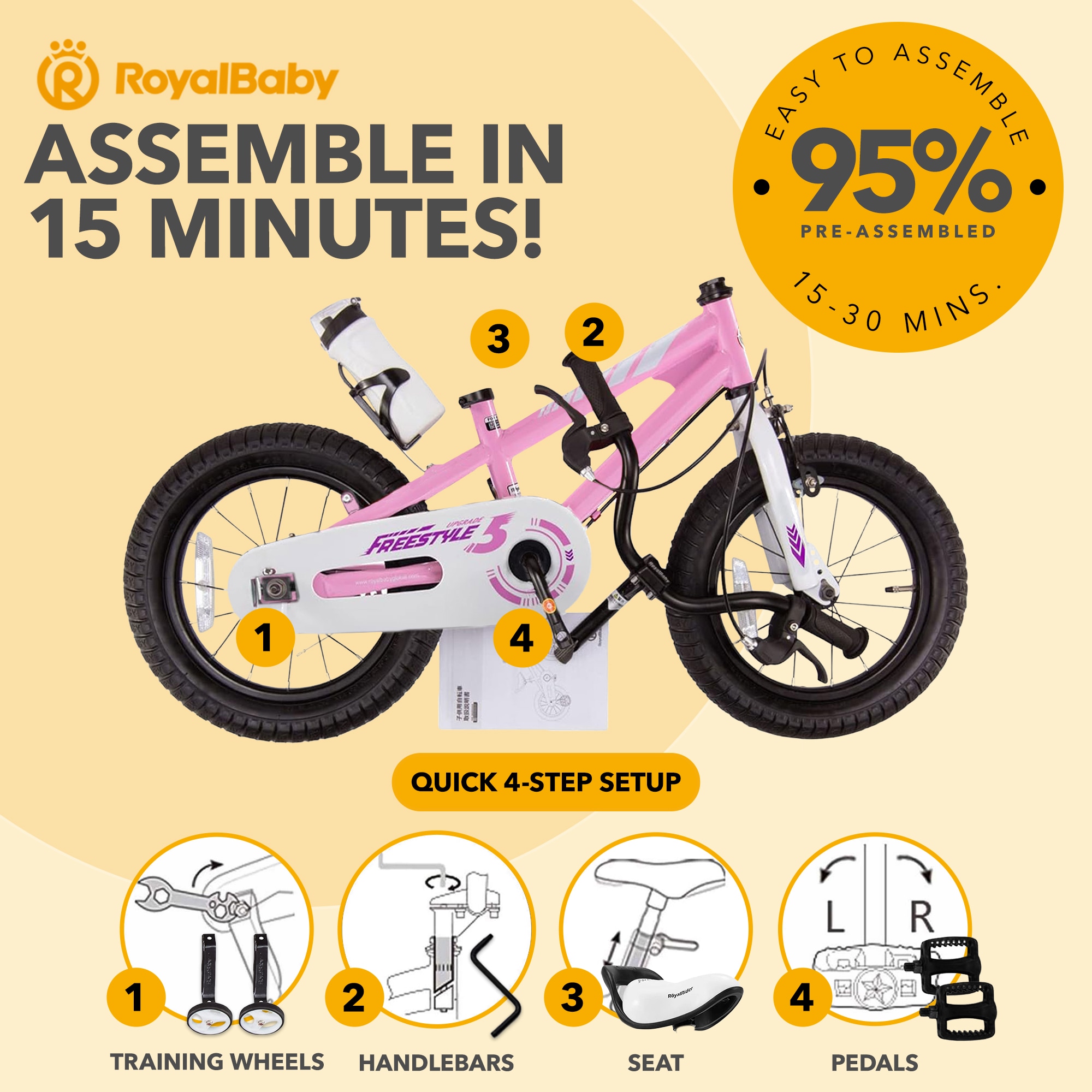 Royal Baby 388134 bikes - View #4