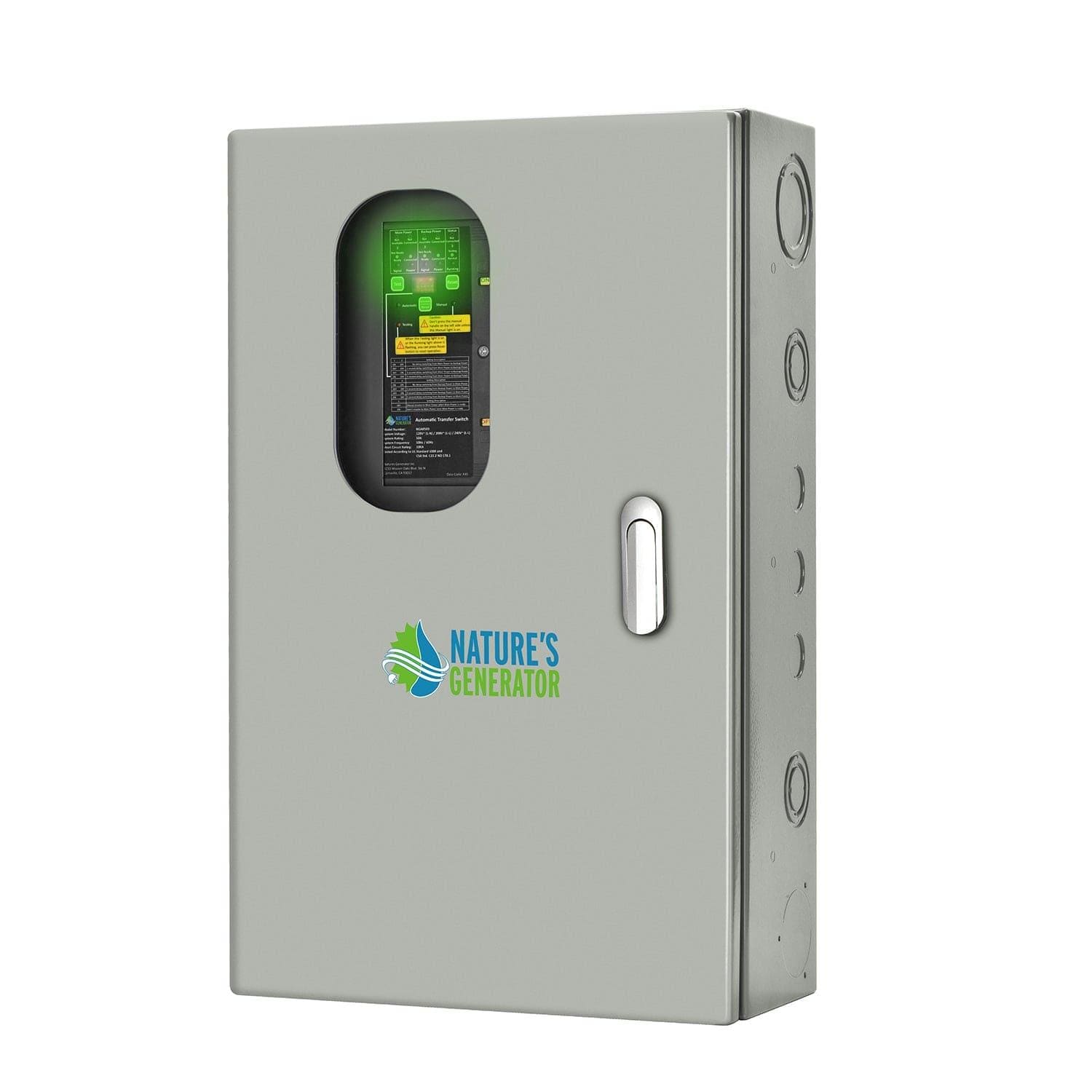 NATURE'S GENERATOR 40 -Amp Manual Transfer Switch #NGA03030816N