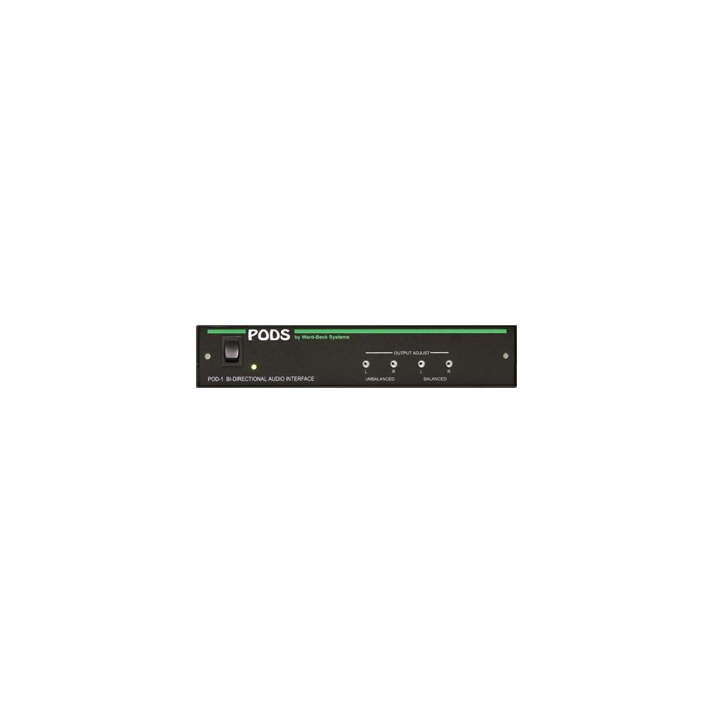 TCNCD350036 Ward-Beck Systems WARD-POD1 Balanced and Unbalanced Audio Converter