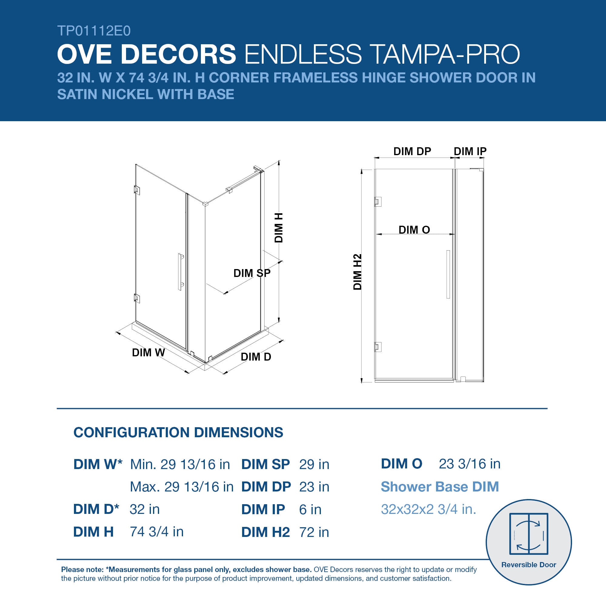 OVE Decors 828796061308 Alcove-Shower-Kit - View #2
