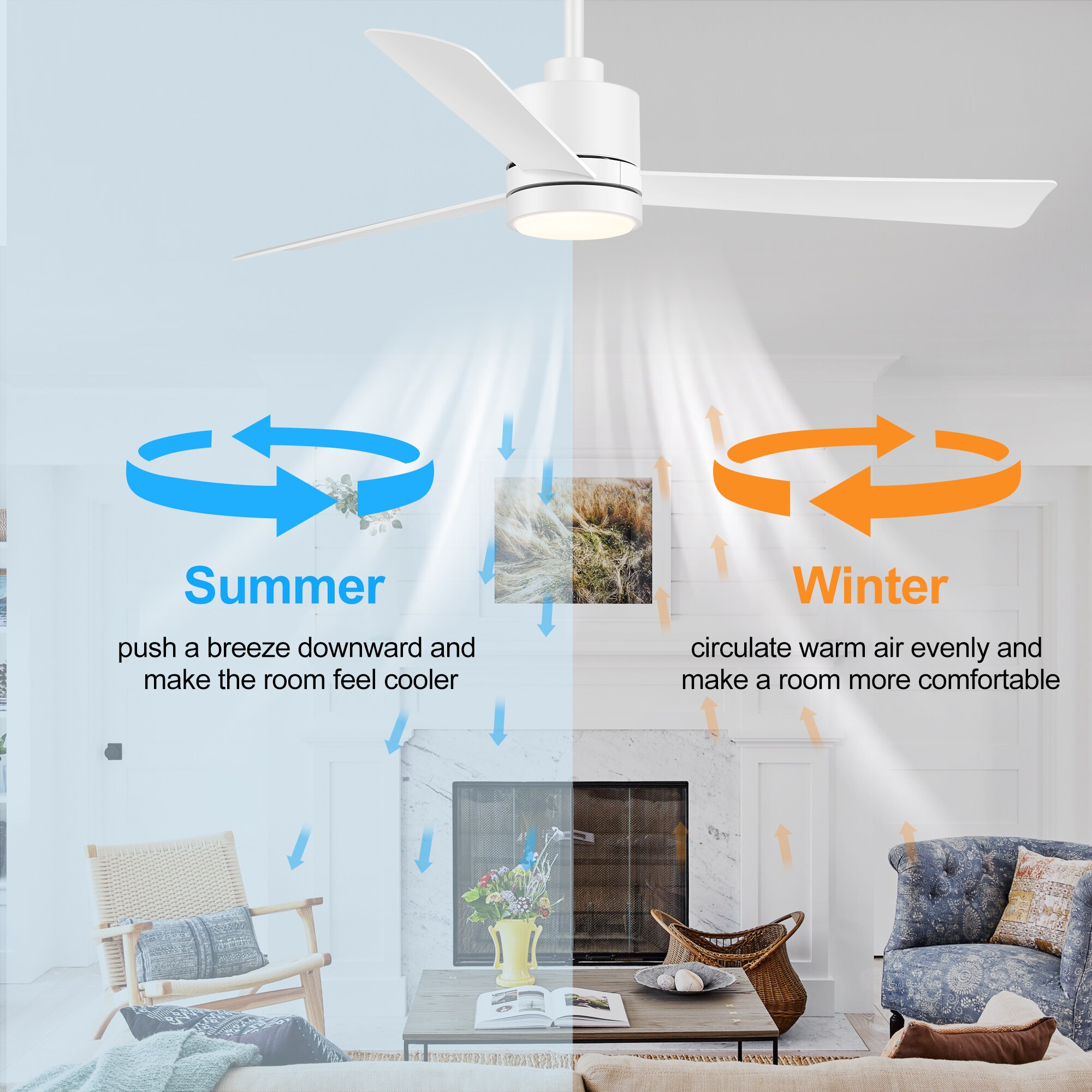 Breezary 24029-AW Ceiling-Fans - View #4