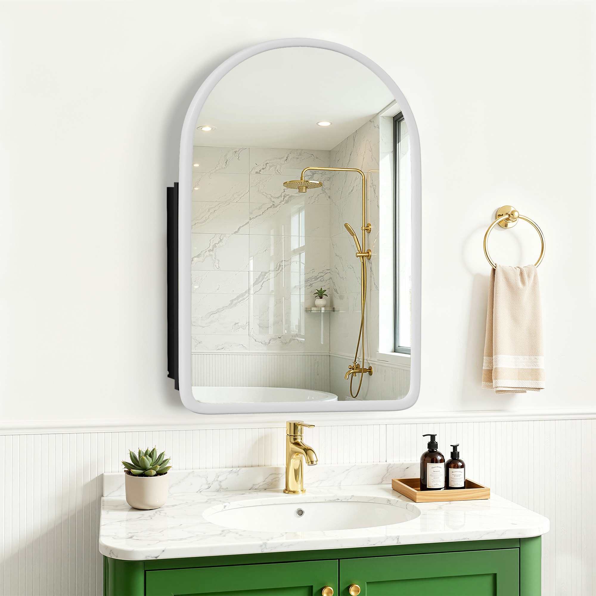 REIBII LS0601-510A04 Bathroom-Medicine-Cabinets - View #2