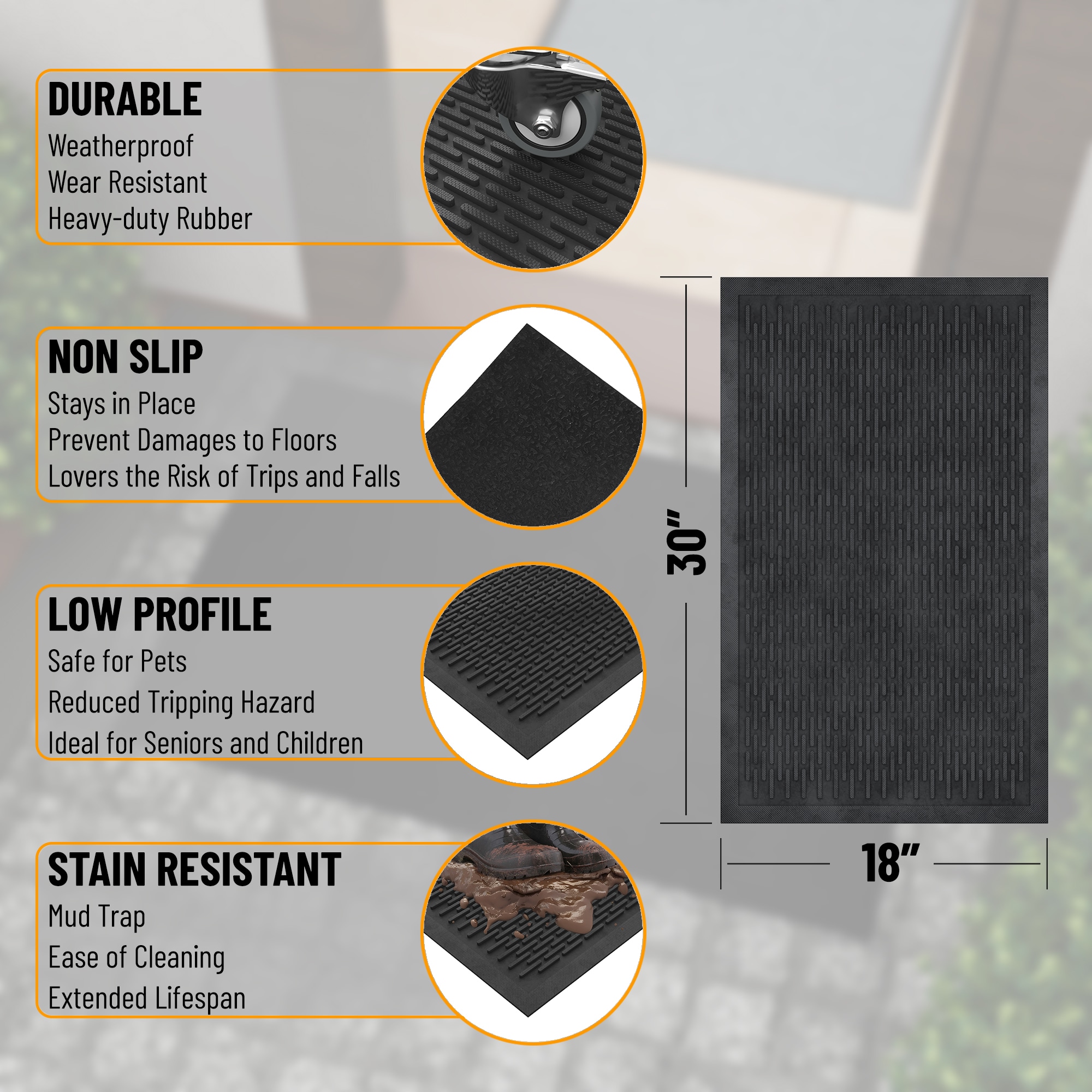 Ottomanson RBR3324-18X30 Mats-Cat - View #3