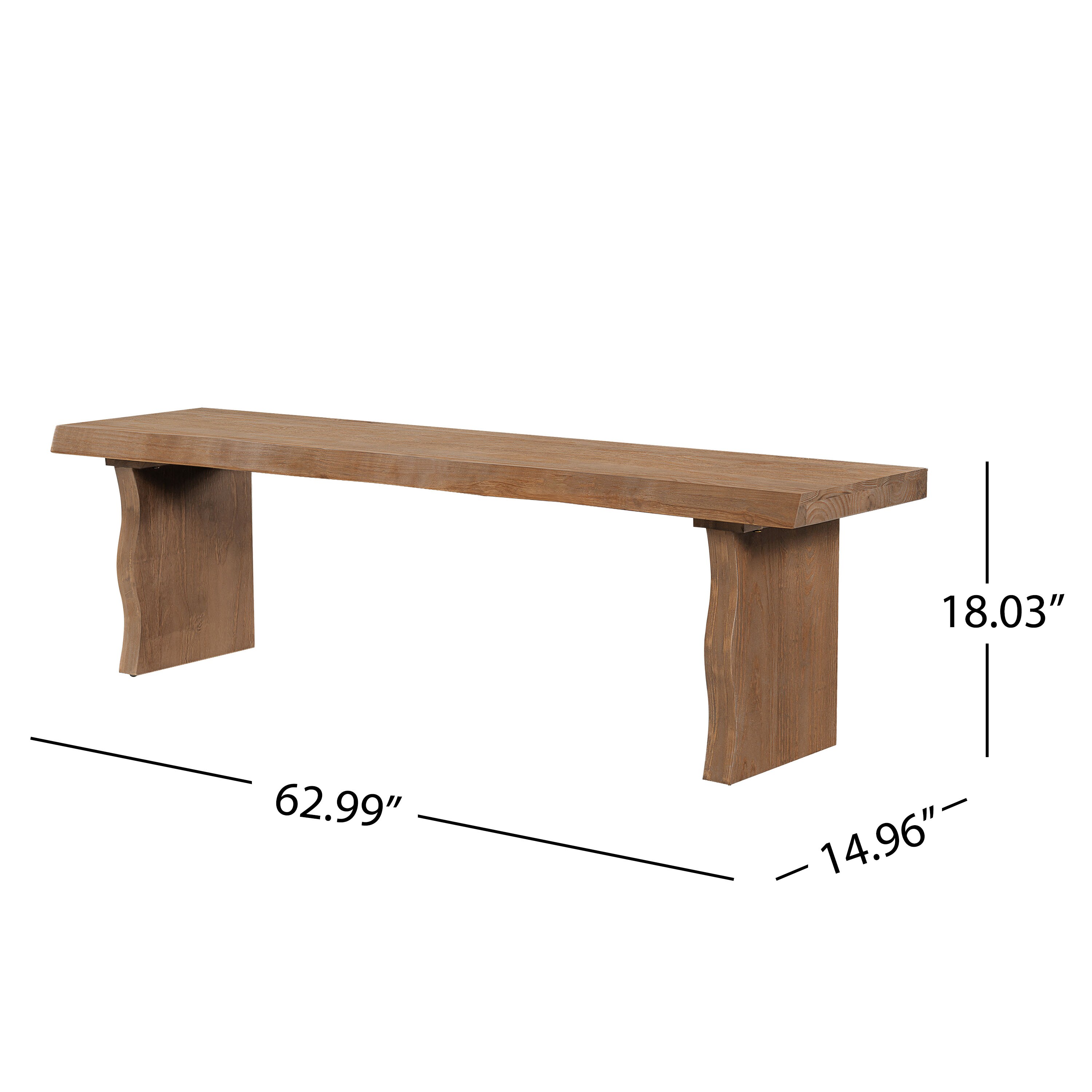Christopher Knight Home 368386 Dining-Benches - View #2