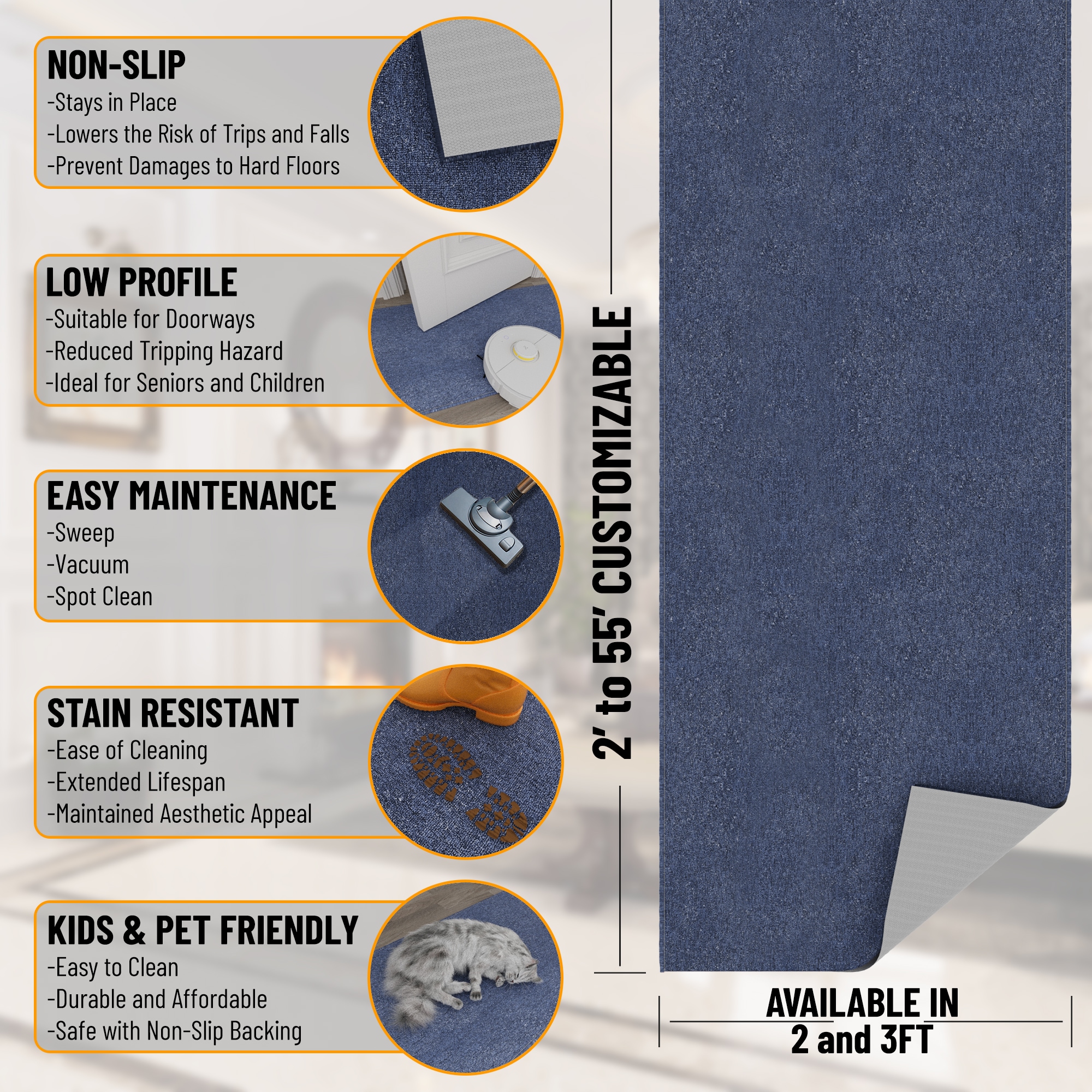 Ottomanson EMY7506-2X39 rugs - View #3