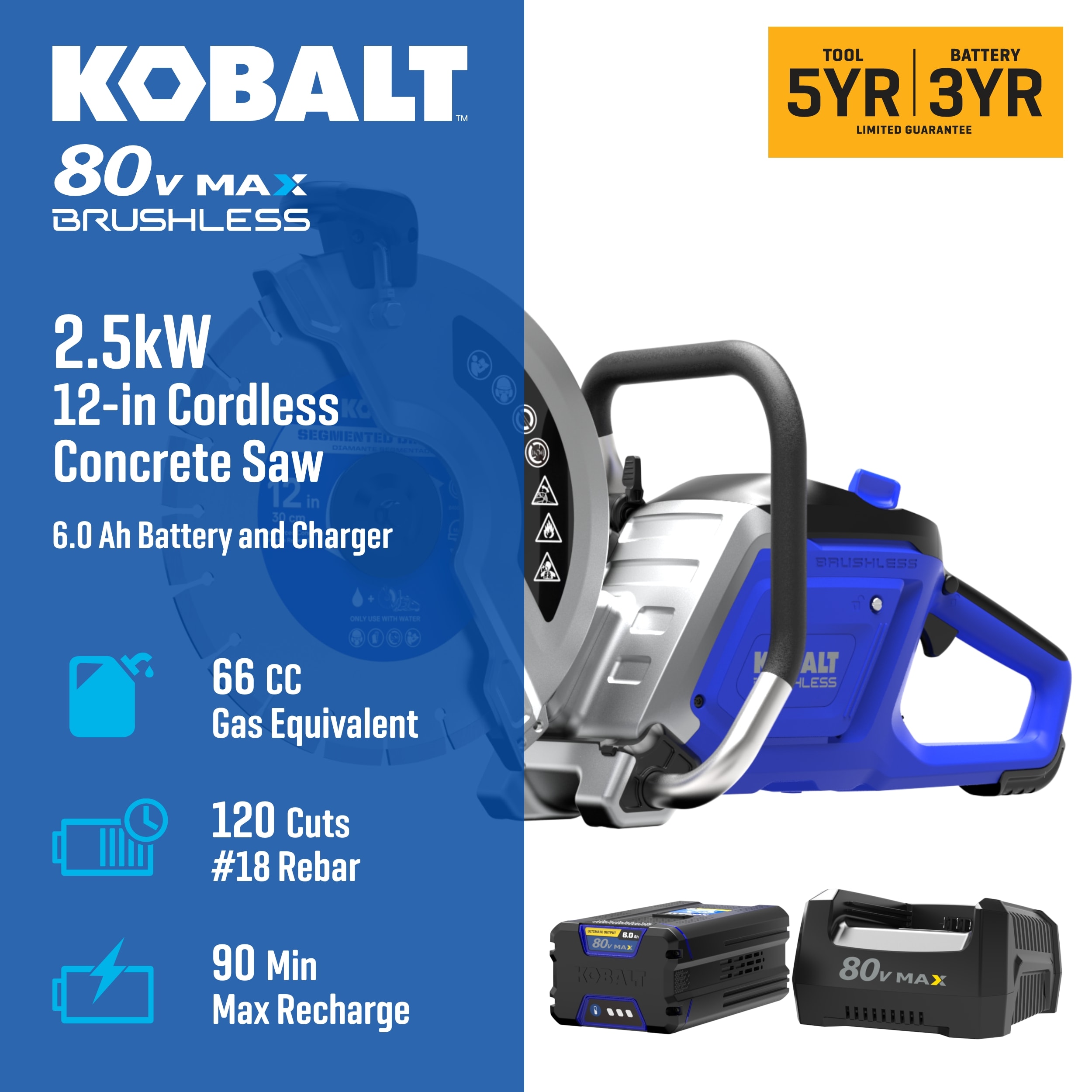 Kobalt KPC 6180-06 Masonry-Saws - View #2