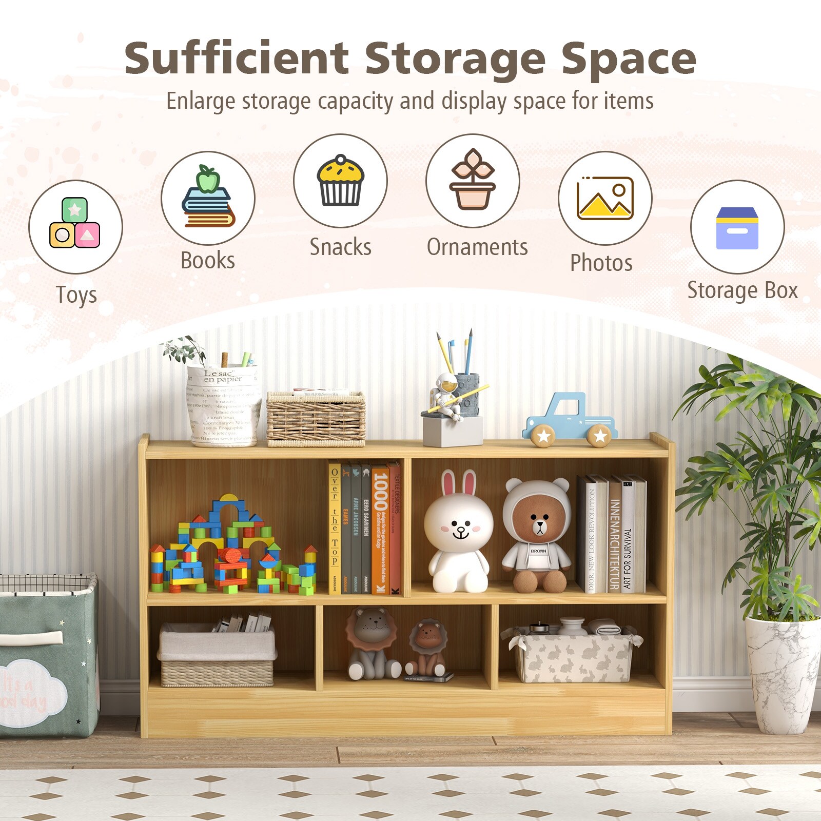 Slickblue D-CO-EB88401BC Kids-Bookcases - View #5