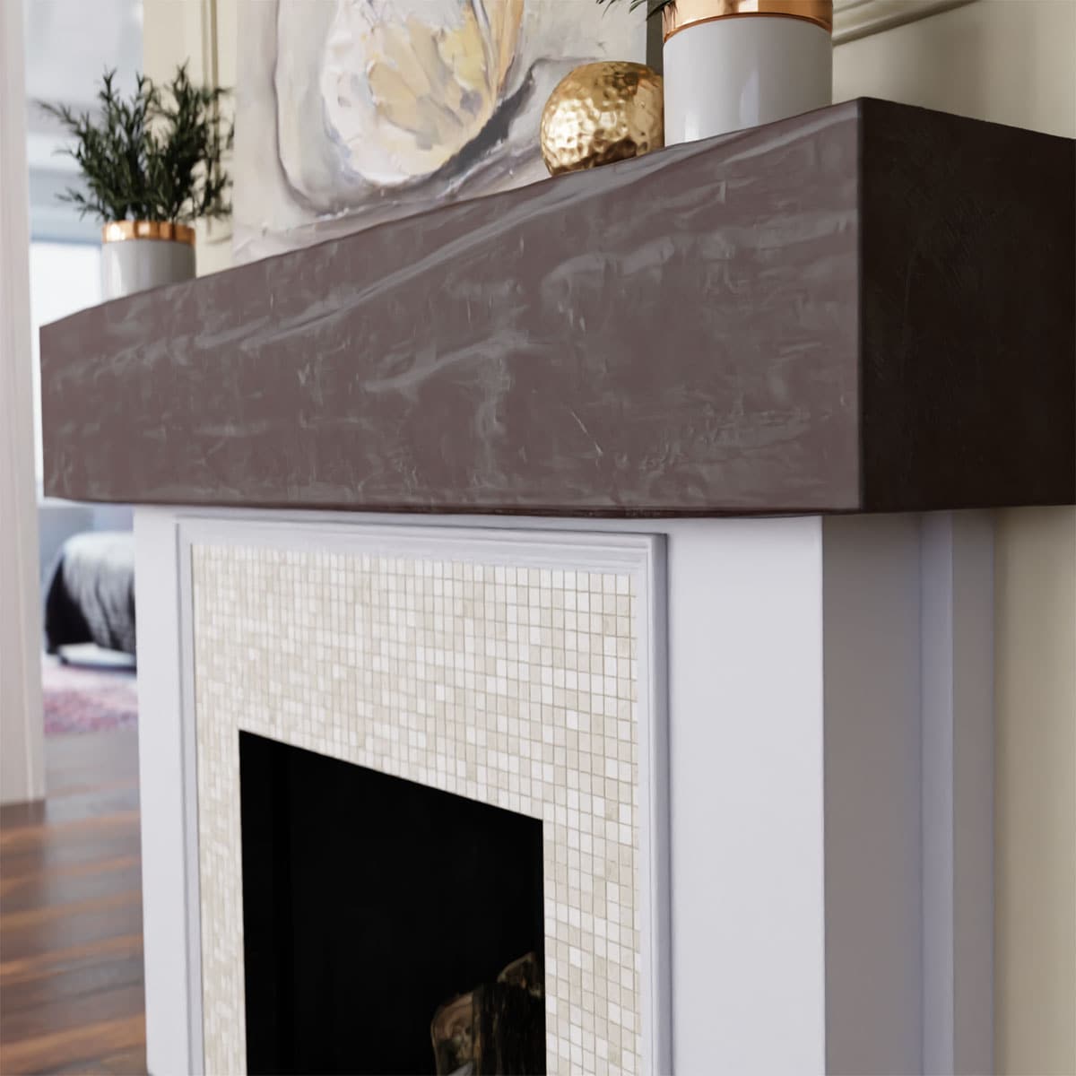 Ekena Millwork MANURW08X08X48AE Mantel-Shelves - View #7