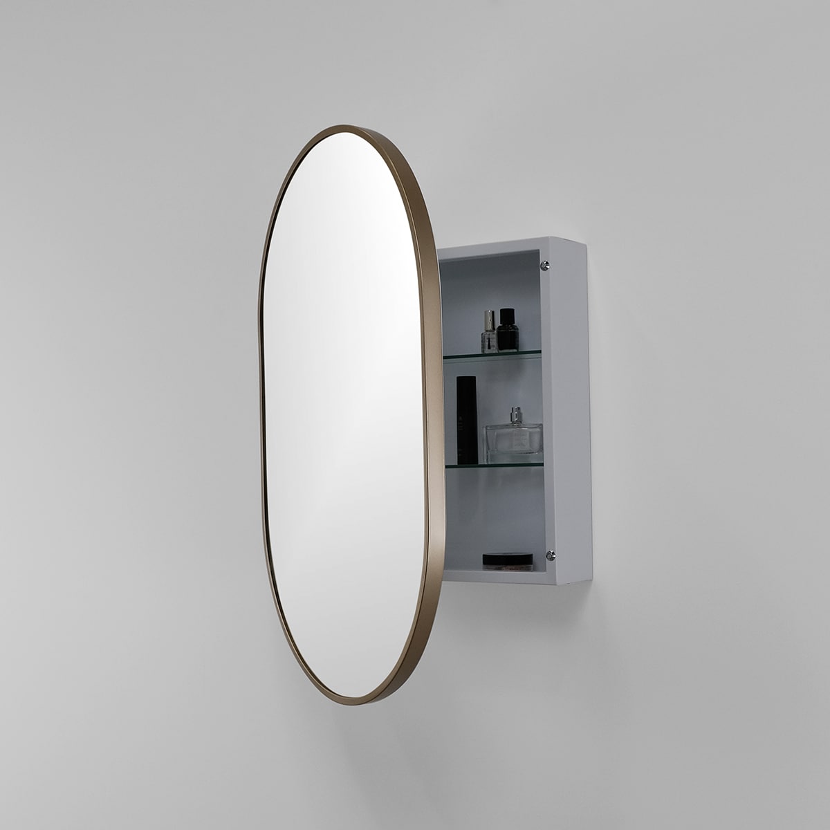  8609B-GOLD Bathroom-Medicine-Cabinets - View #3