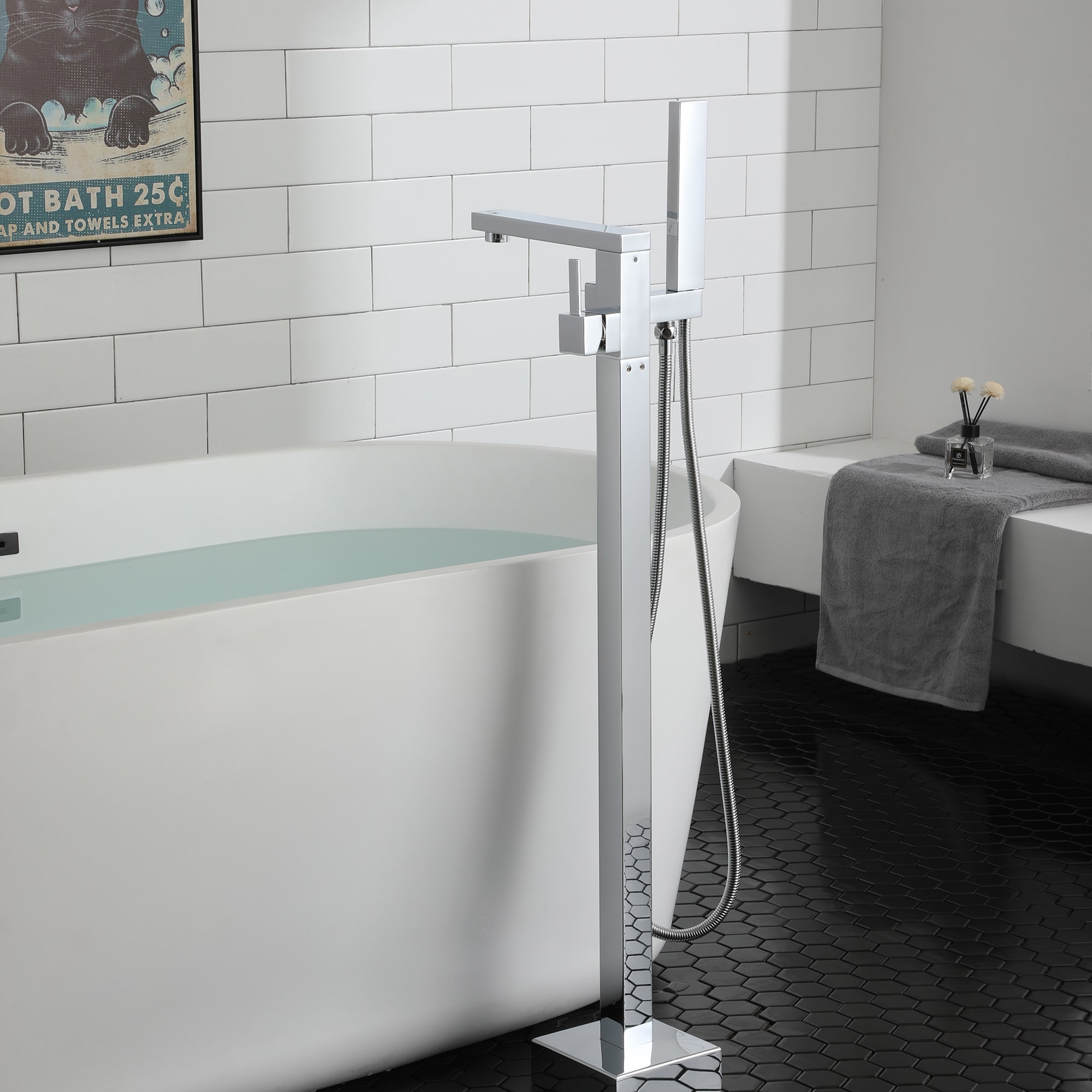 Clihome TC-094BB-BF Roman-Tub-Faucets - View #3