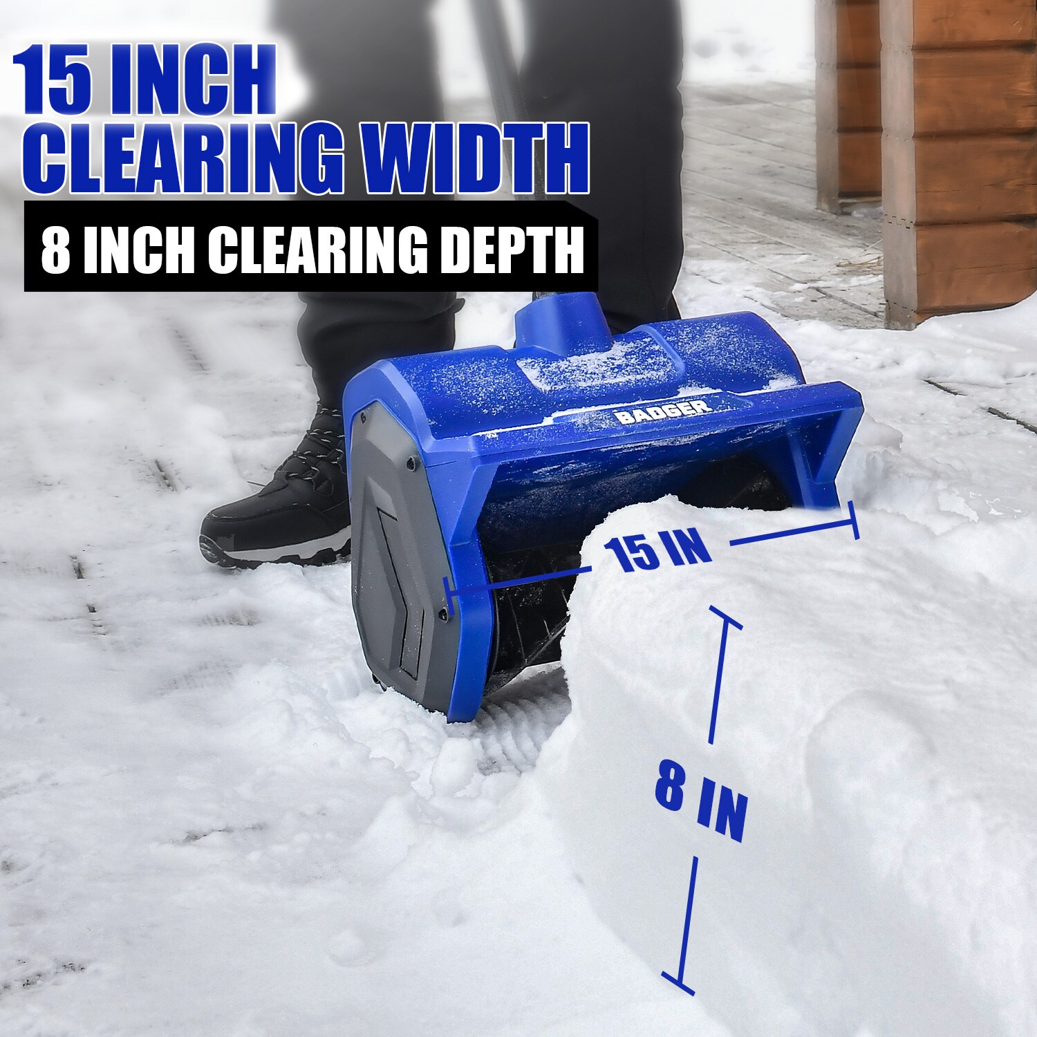 Wild Badger Power WB40VSNOWSH Snow-Shovels - View #4