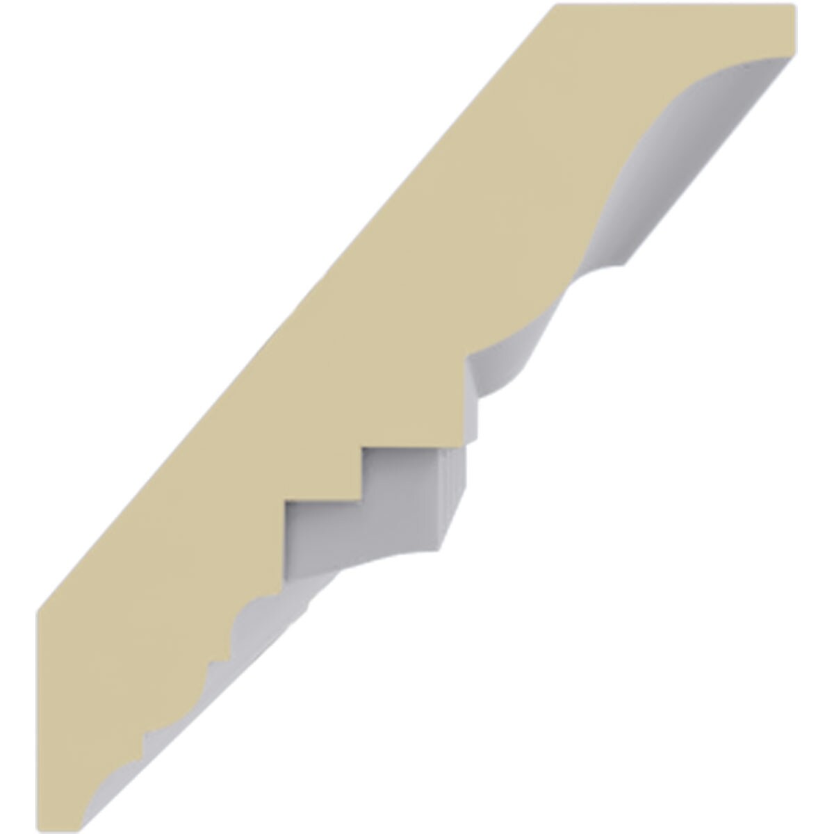 Ekena Millwork MLD02X02X04DE-CASE-2 Crown-Moulding - View #2
