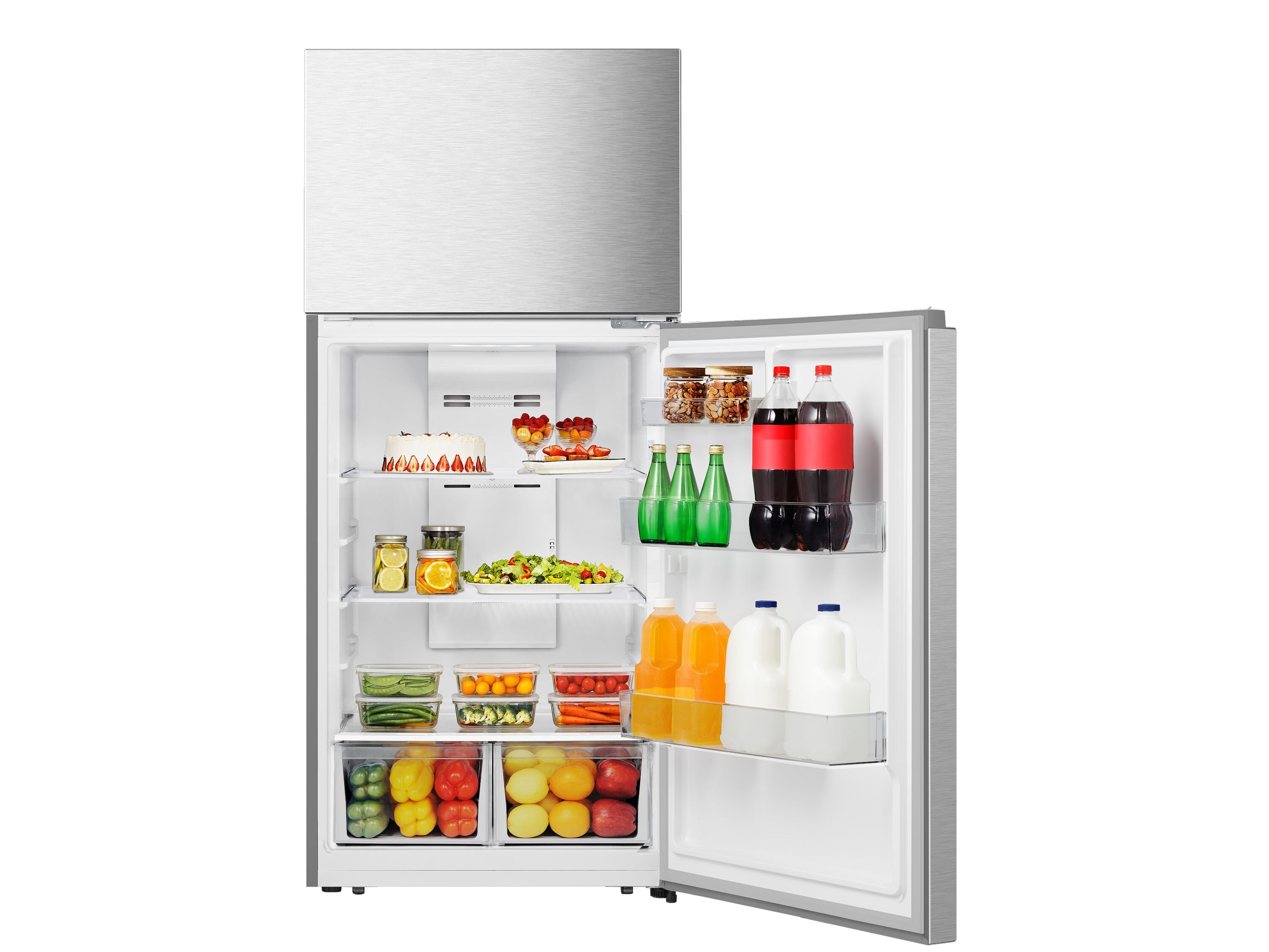 Hisense HRT180N6AWD Top-Freezer-Refrigerators - View #2
