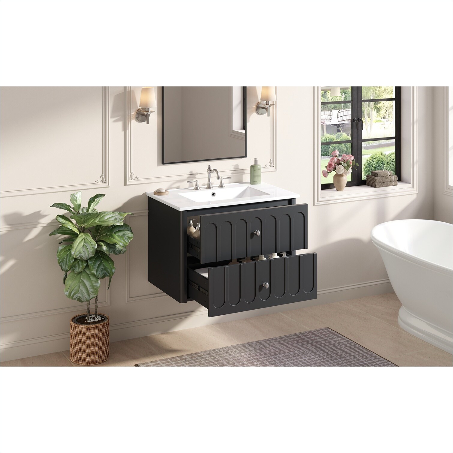 Naturefalls 6THNSPAQCX9R Bath-Vanity-Combo - View #3