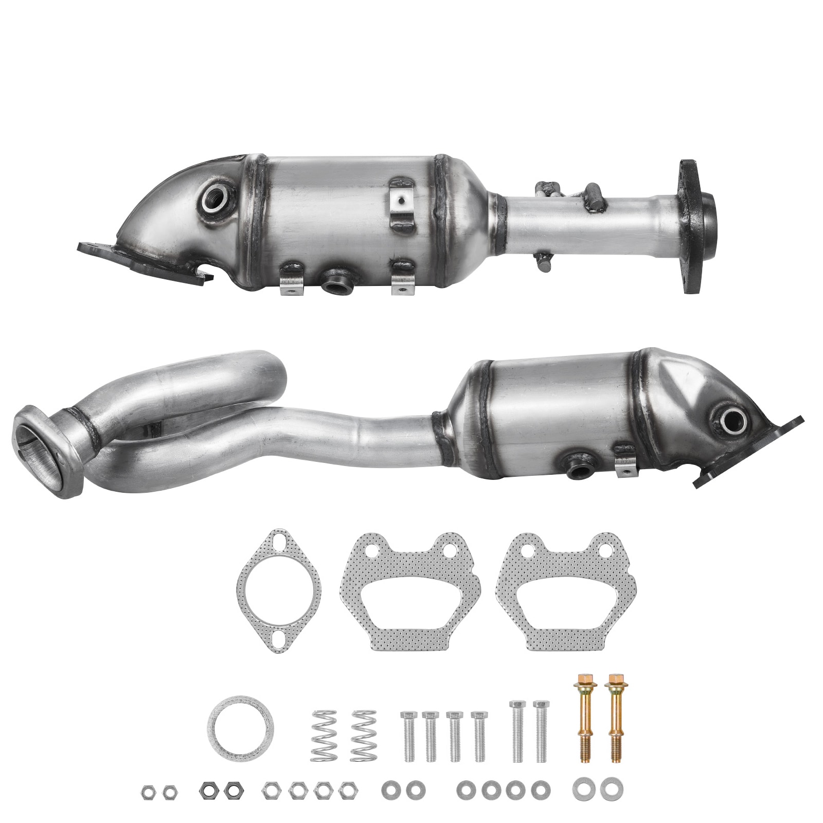 GIVIMO 2-Pack High Flow Catalytic Converter for 2012-2017 Jeep Wrangler 3.6L V6 Front