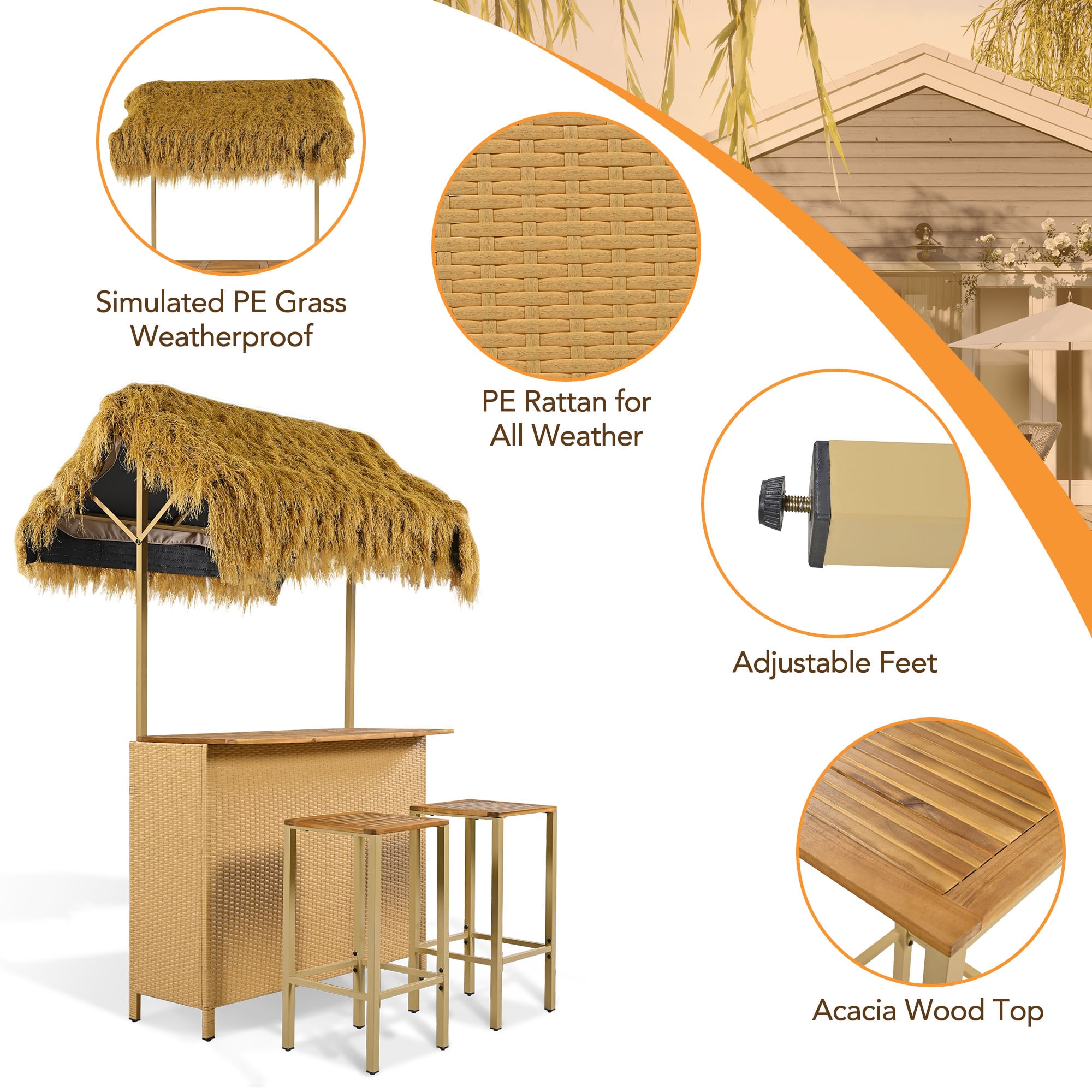 AAZJ JDG-958AAA Patio-Dining-Sets - View #10