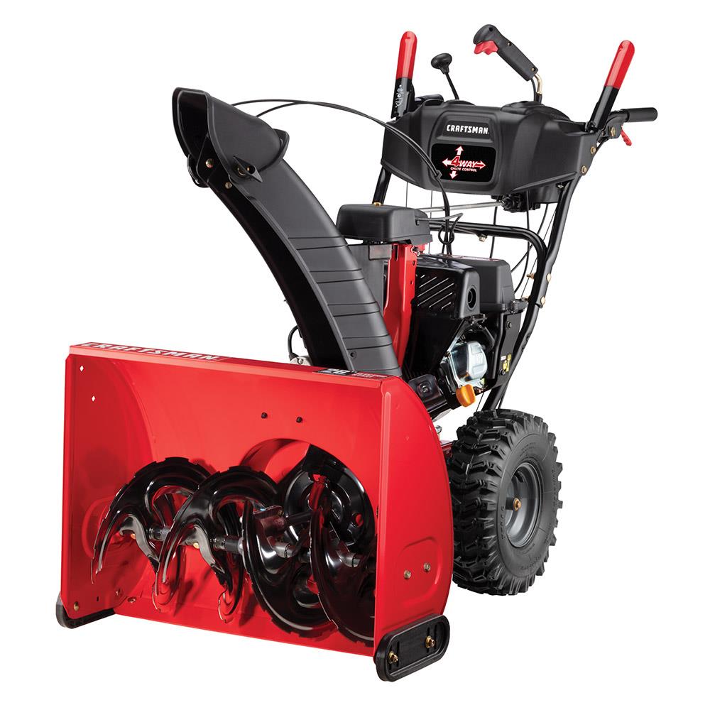 CRAFTSMAN CM 26-IN 208CC QUIET ENGINE in the Gas Snow Blowers ...