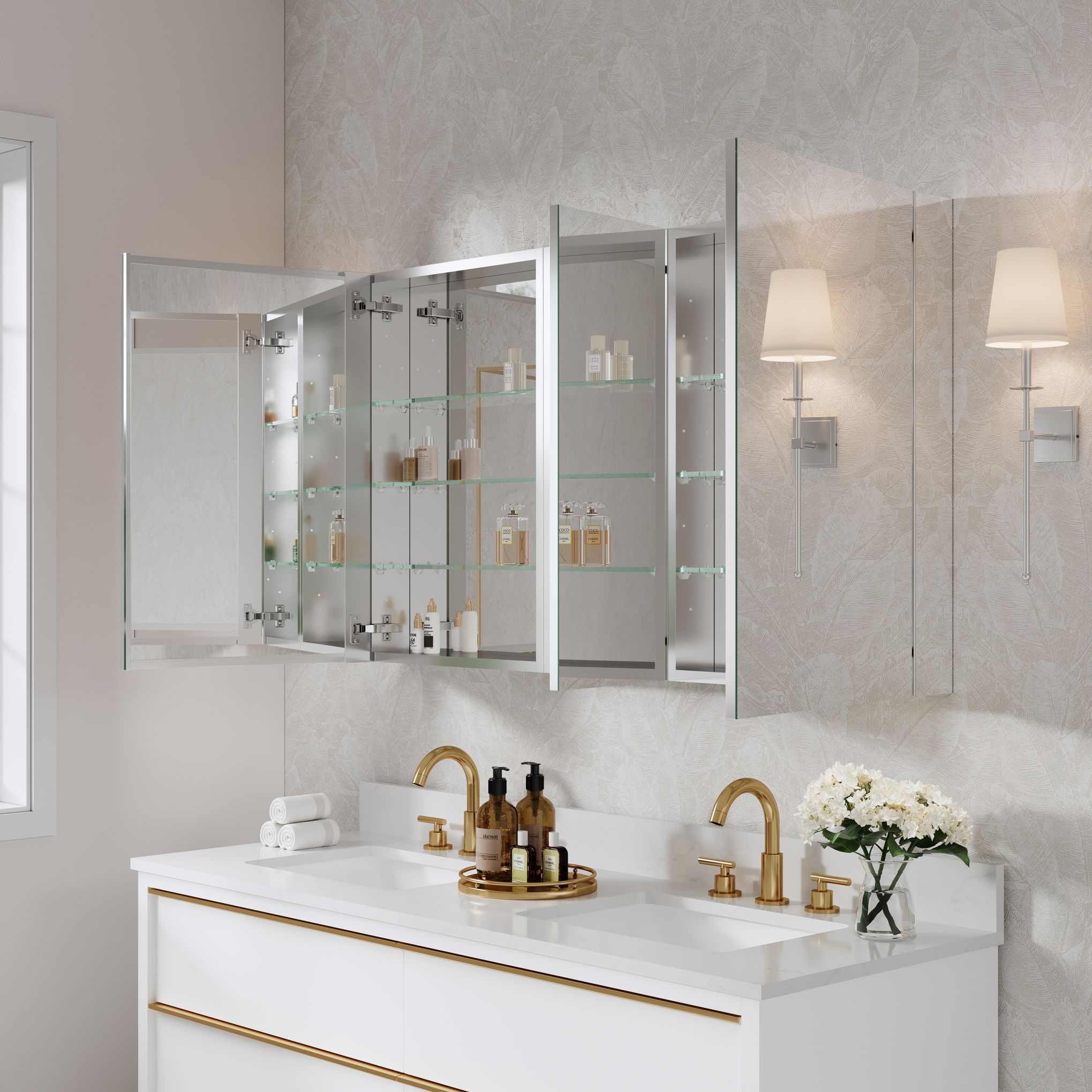 WELLFOR ROSA201220LRR Bathroom-Medicine-Cabinets - View #8