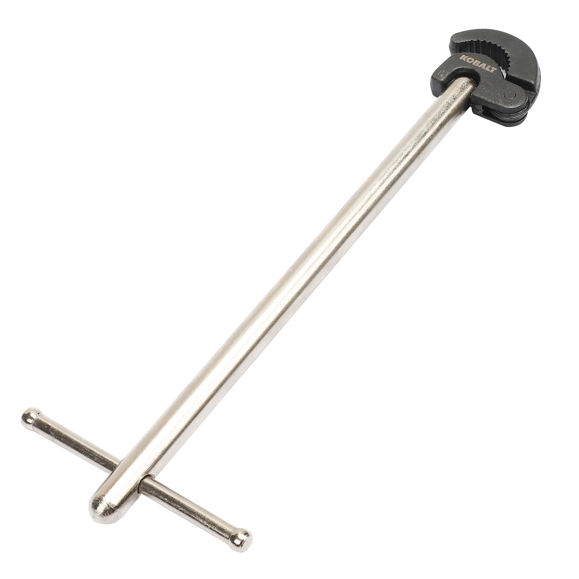 TEKTON Chrome Basin Wrench for Plumbing, Fits 3/8 to 1 inch Nuts