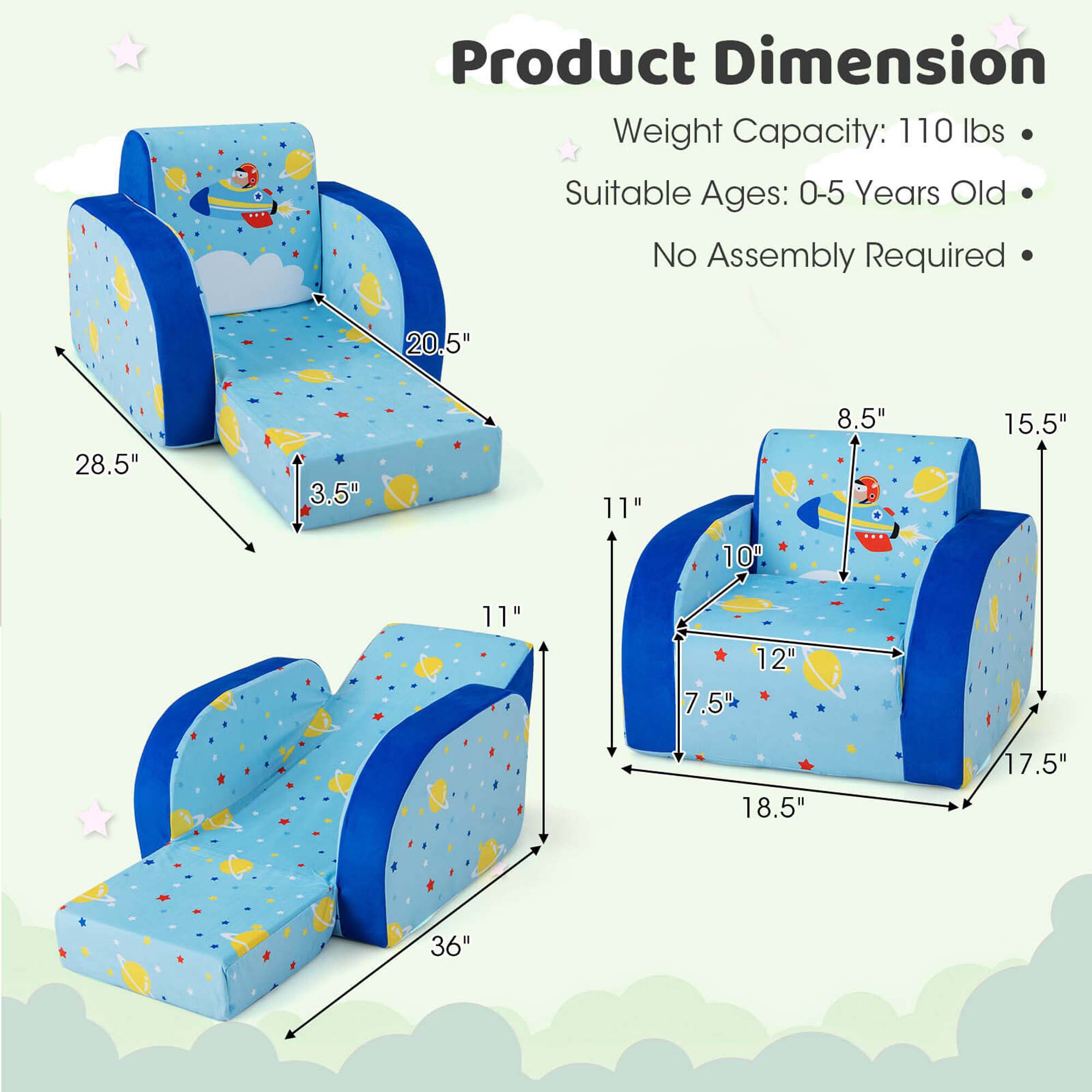 Costway SXL00098 Sofas-Loveseats - View #2