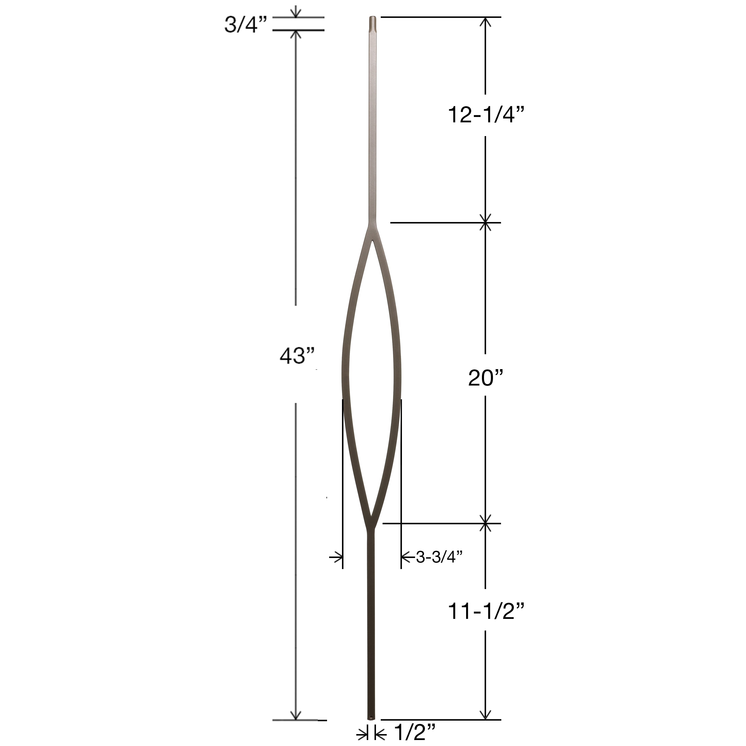 RELIABILT WGT17PW Interior-Stairpart-Balusters - View #9