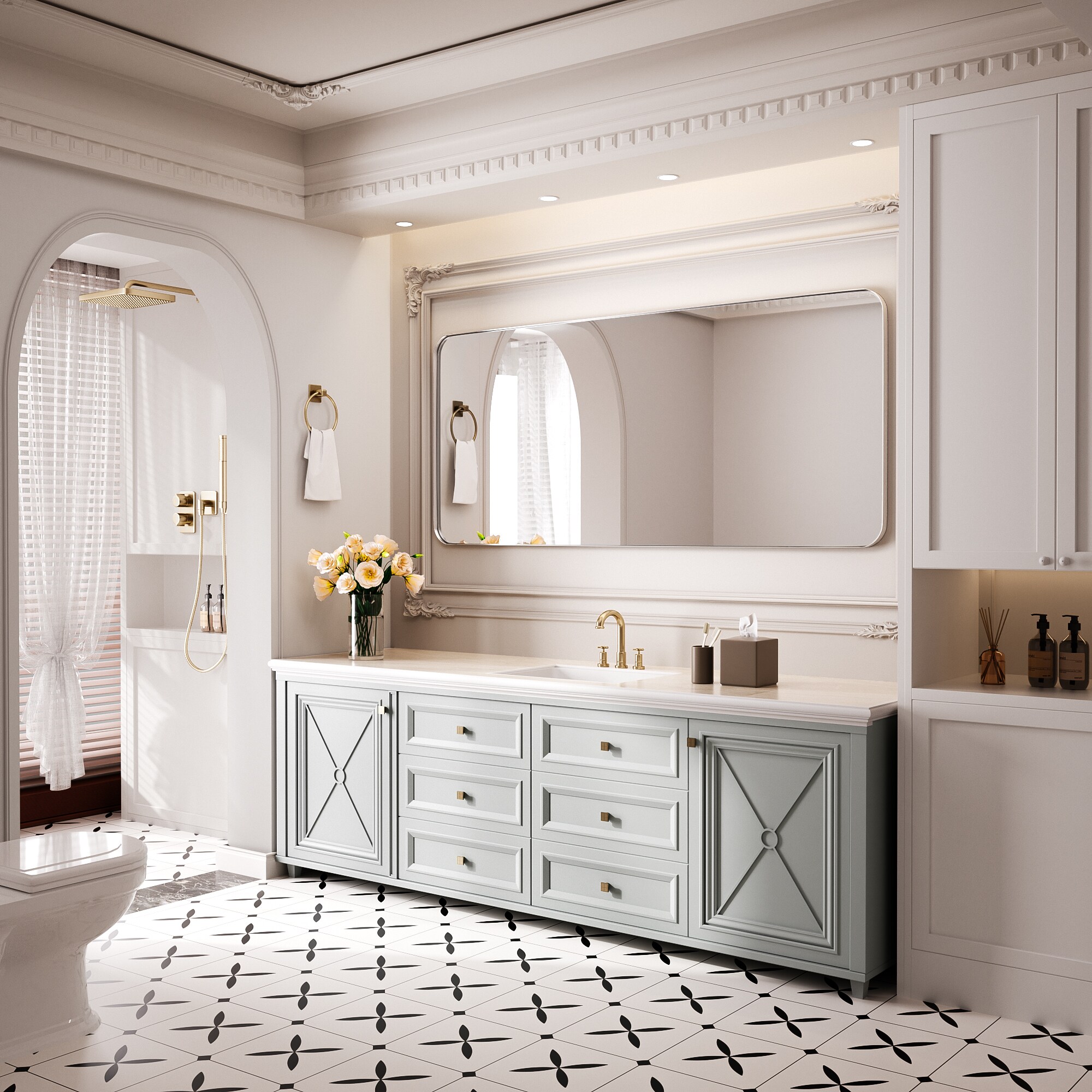 FurniFusion SF-Y-7232-S Decor-Mirrors - View #3