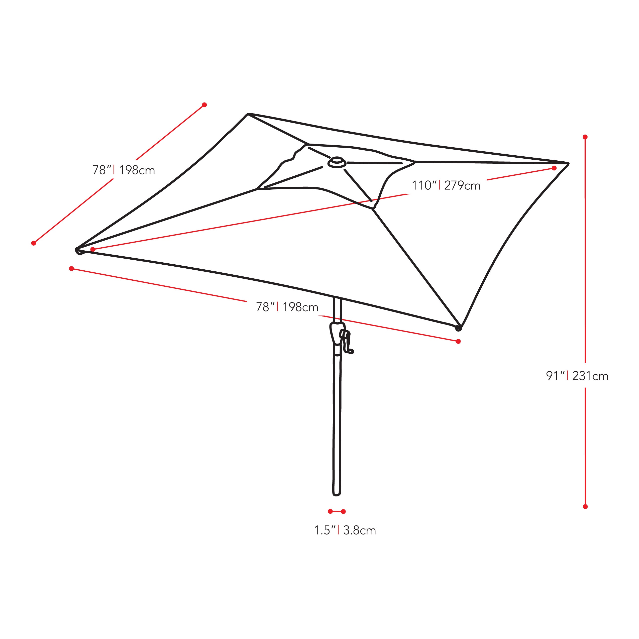 CorLiving PPU-340-U Umbrellas-2 - View #6